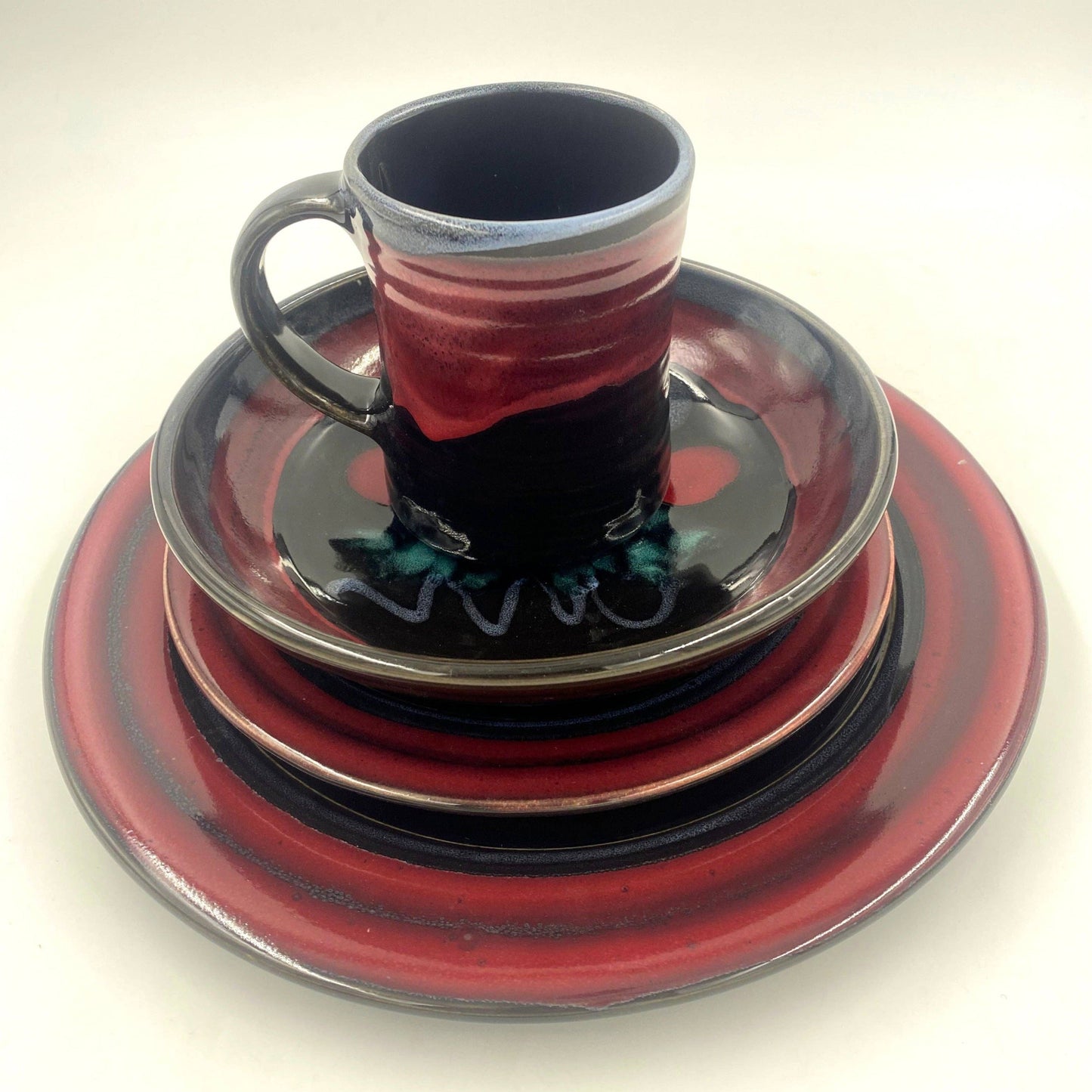 Lasser Ceramics - Midnight Tulip Mug