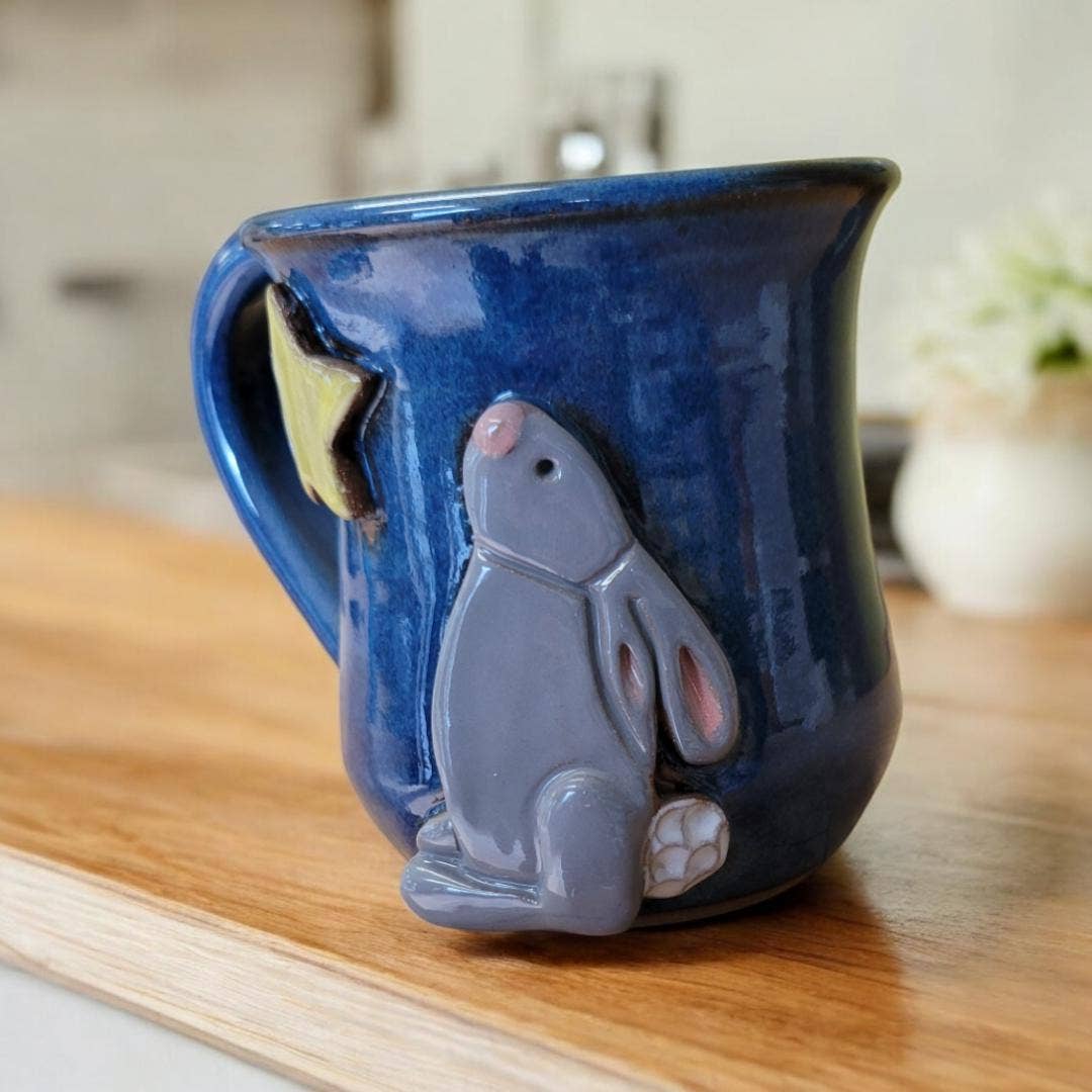 MudWorks Pottery - Bunny Star Mug
