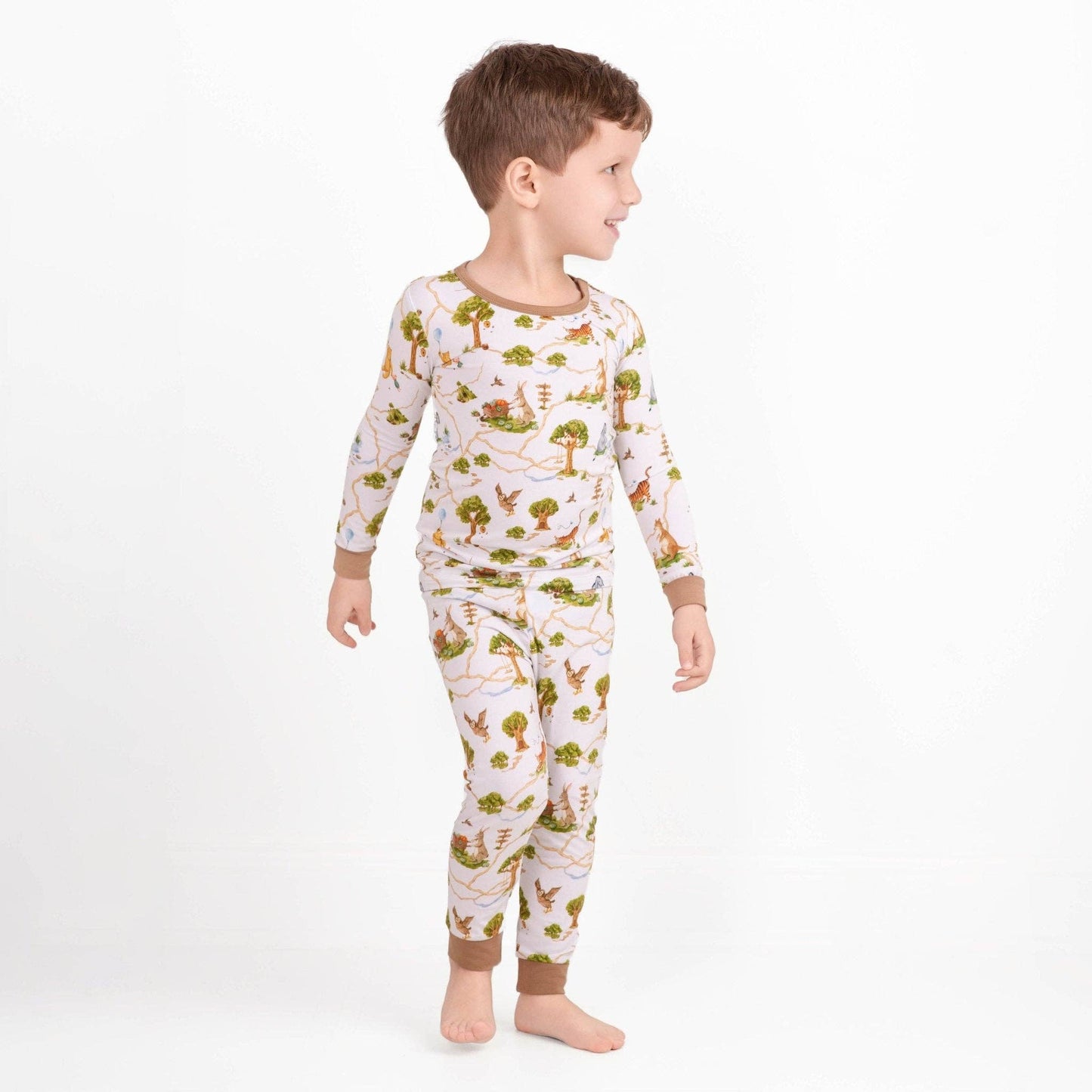 Jammie Session formerly Big Dreams Little Jammies - Oh Bother, It's Bedtime Long Sleeve Kids Bamboo Pajamas sets, Baby toddler Unisex kids sleepwear, Gender natural Clothing, Kids outfit, Matching Family Pajamas, Winnie the pooh