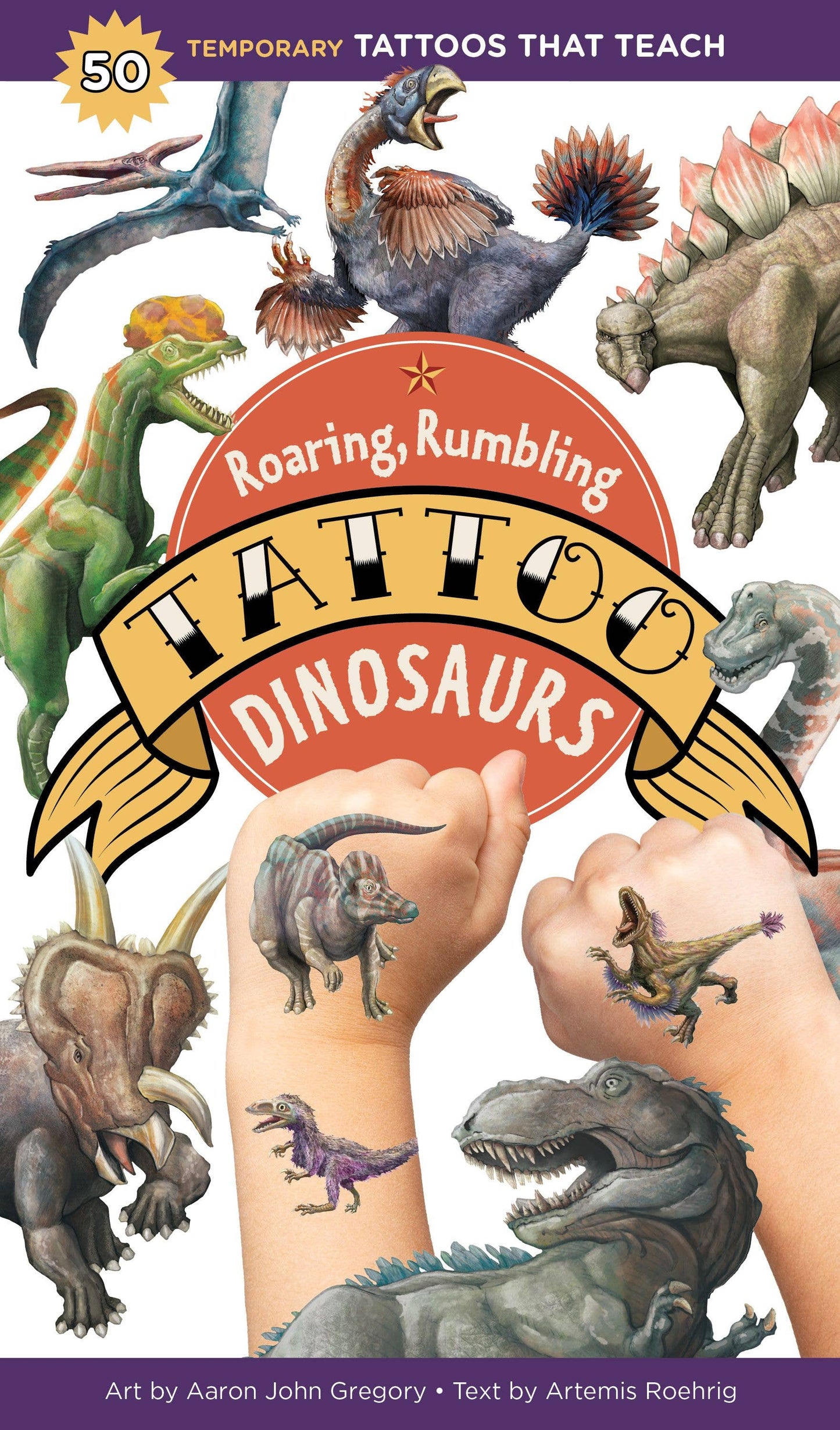 Hachette Book Group - Roaring, Rumbling Tattoo Dinosaurs