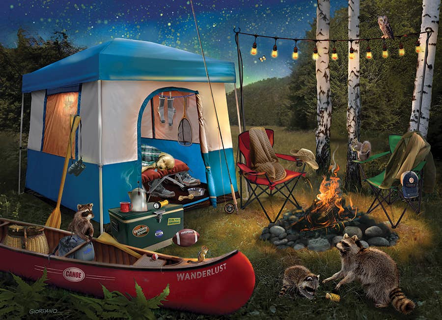 Outset Games and Cobble Hill Puzzles - Wanderlust 500-Piece Puzzle