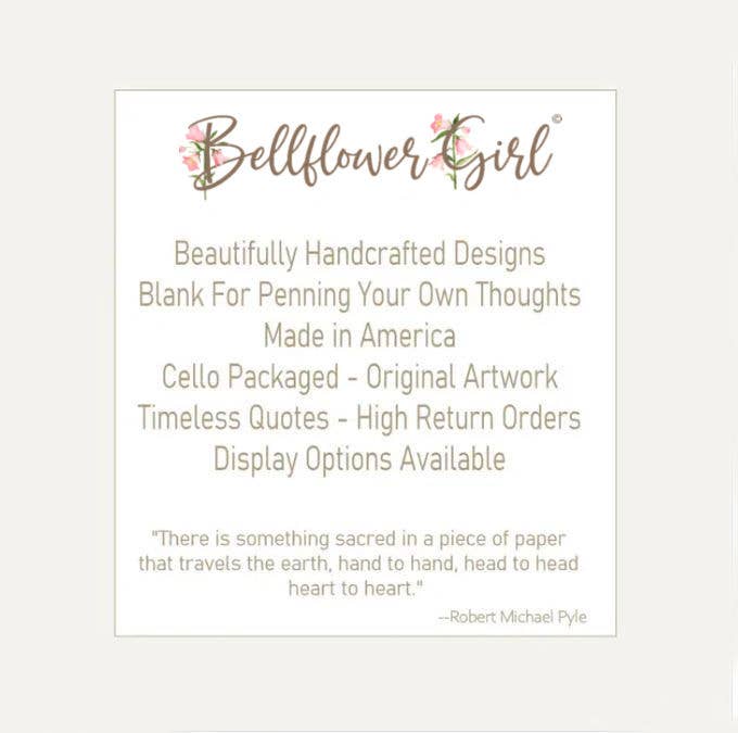 Bellflower Girl - She Who Finds a Faithful Friend | Just Because | Love Card
