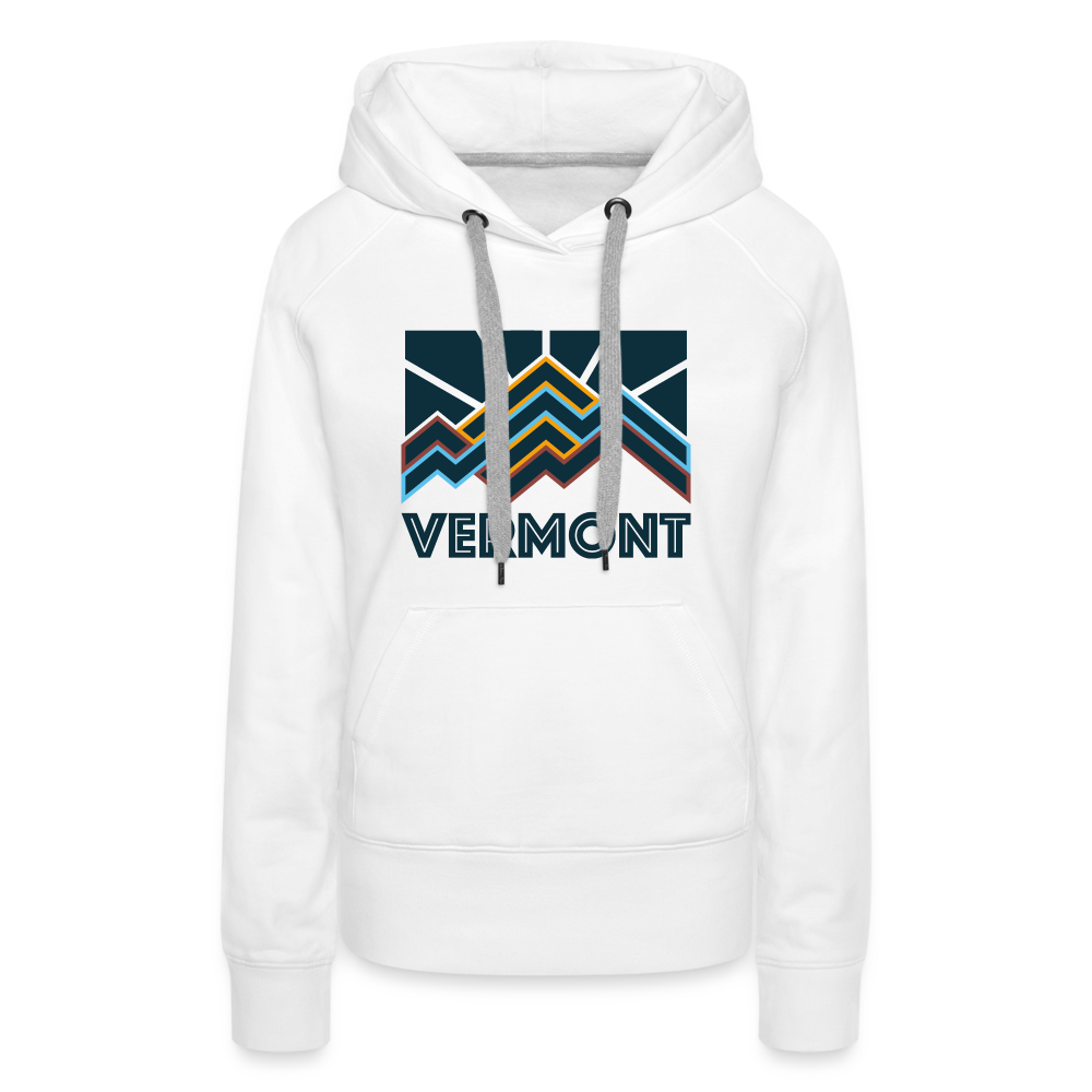 Hey Mountains - Premium Women's Vermont Hoodie