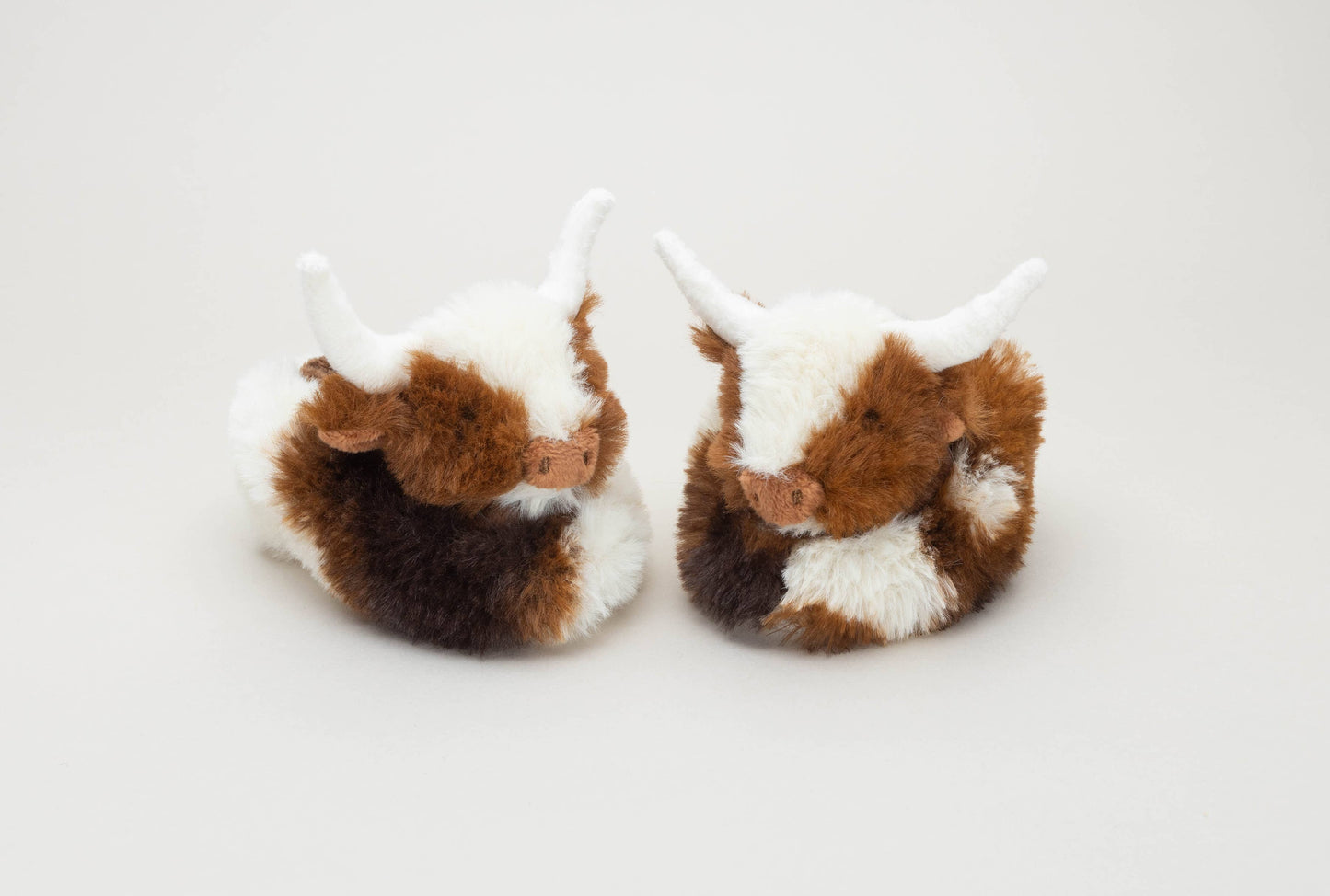 Jomanda Soft Toys & Accessories - Texas Longhorn Highland Cow Plush Baby Slippers House Shoes