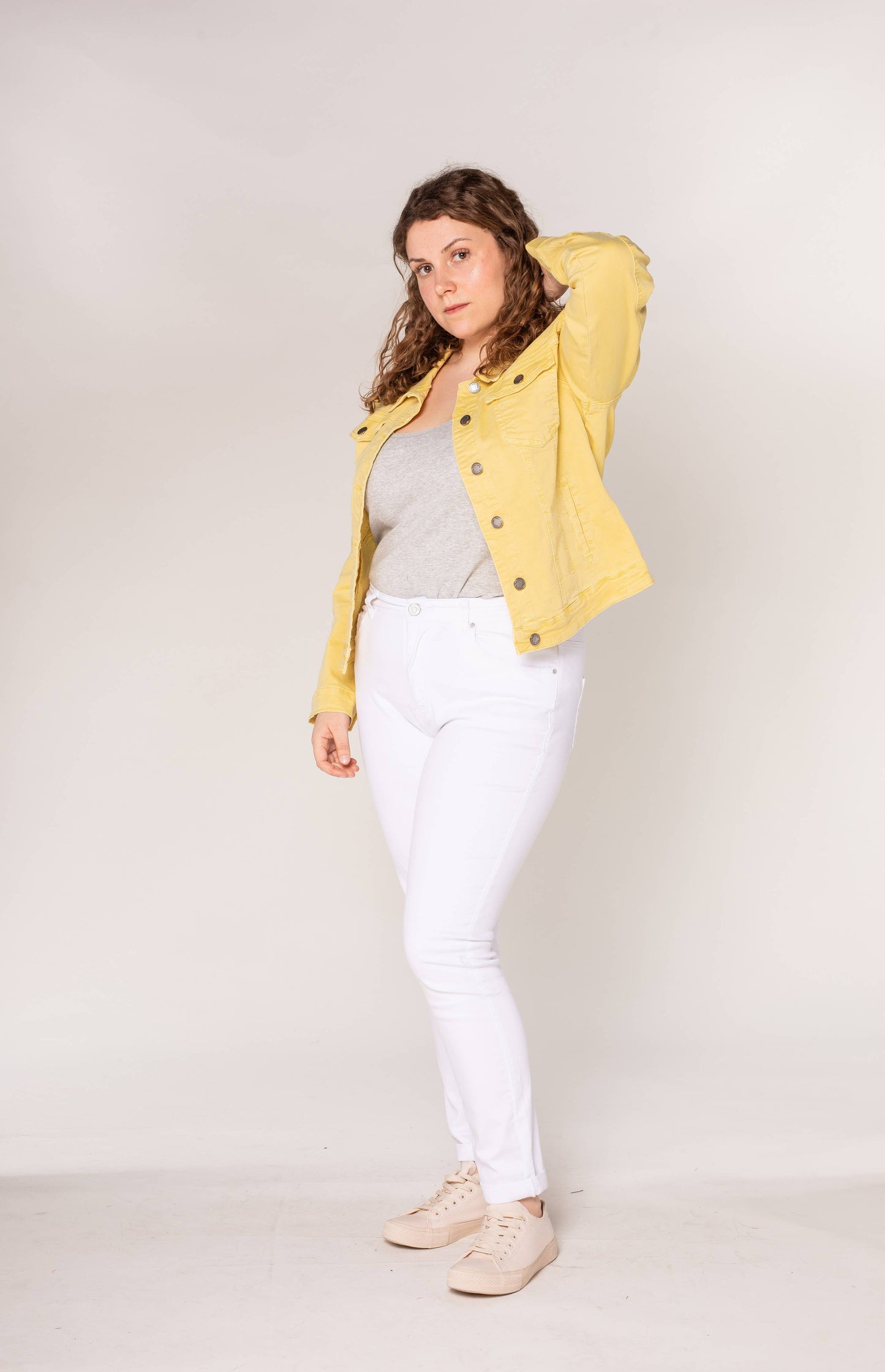 Nina Carter - Color Jacket - Plus size Sage
