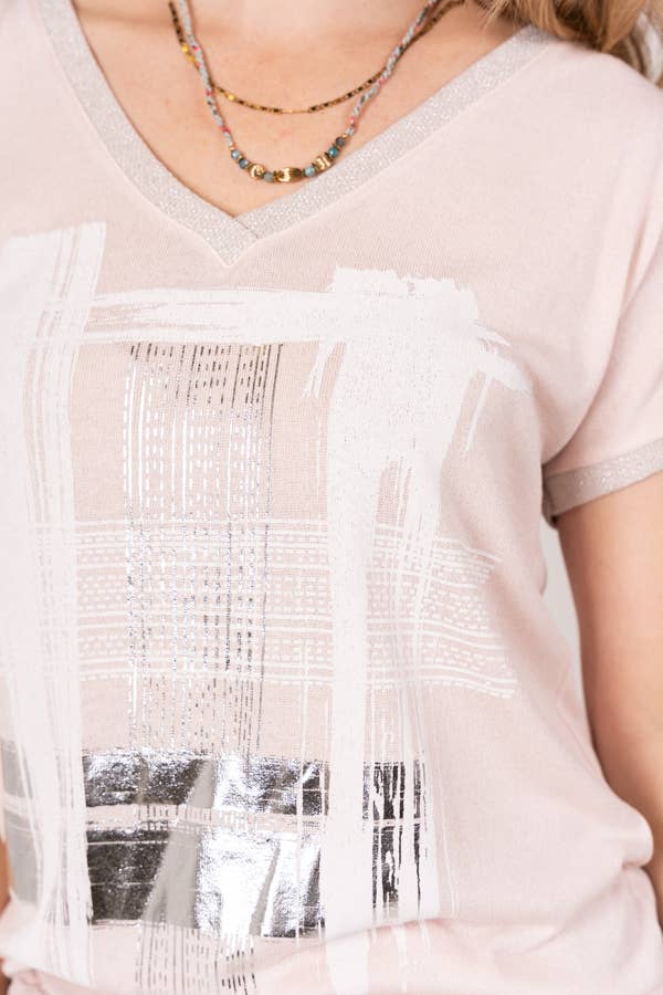 Look Mode Usa - Women Plaid printed Top