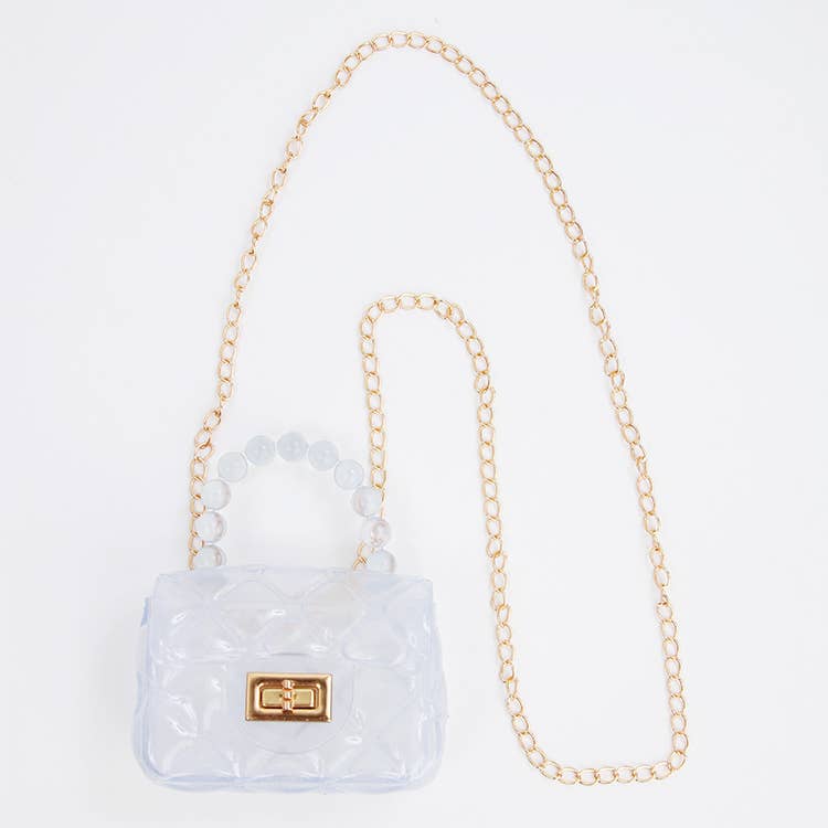 Sparkle Sisters by Couture Clips - Clear Jelly Purse