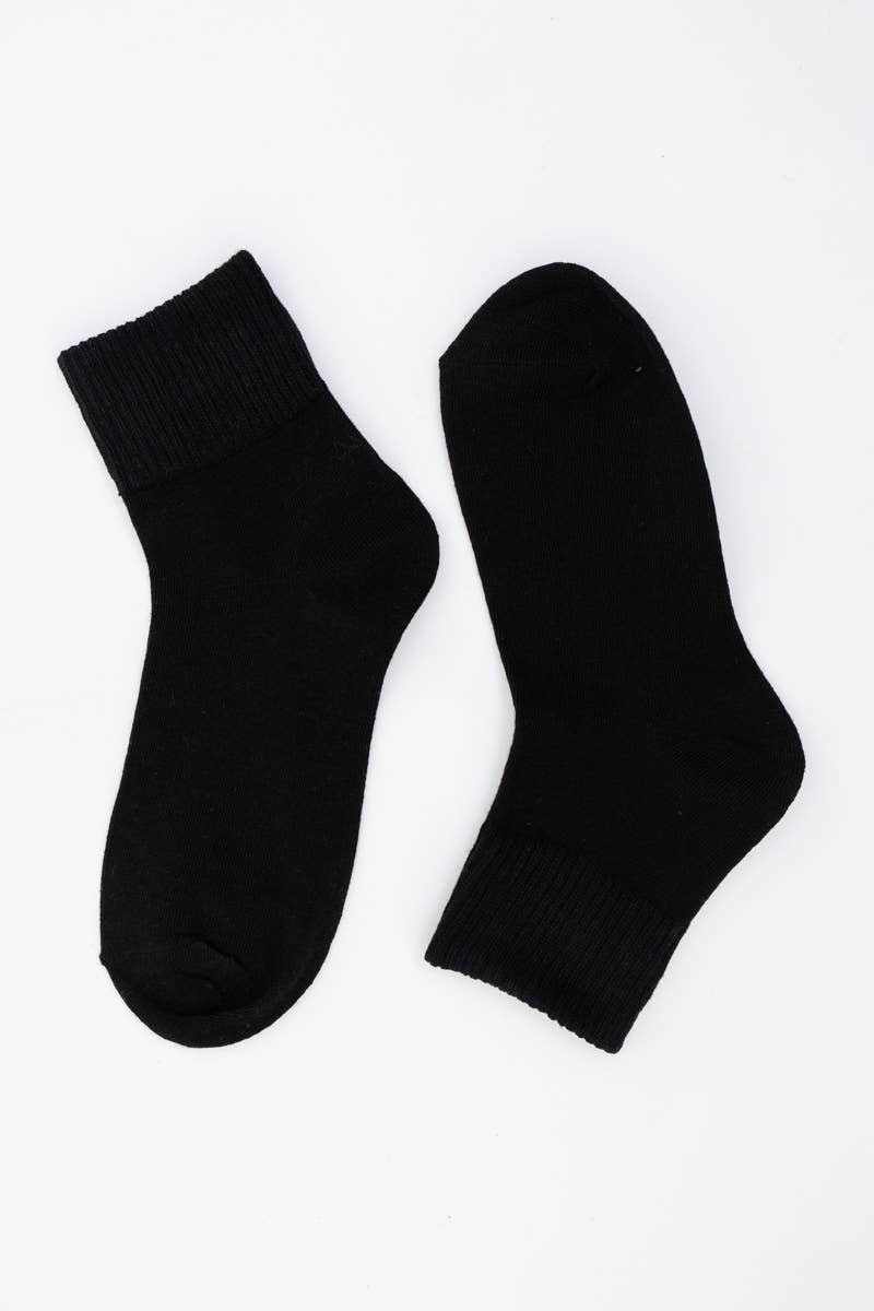Leto Accessories - Happy Feet Embroidered Socks 🙃 - Fun Vibes