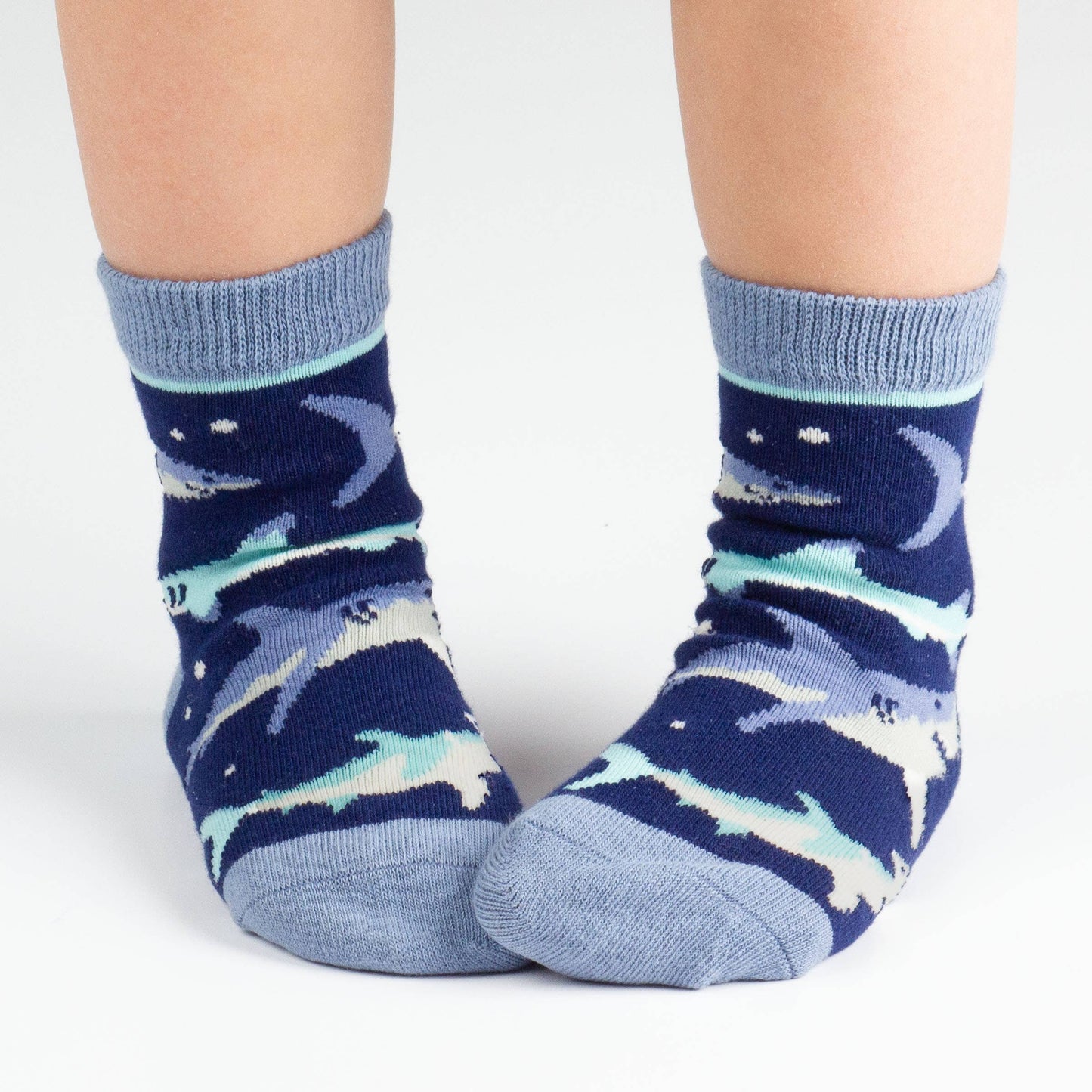 Stephen Joseph Gifts - Toddler Socks Navy Shark