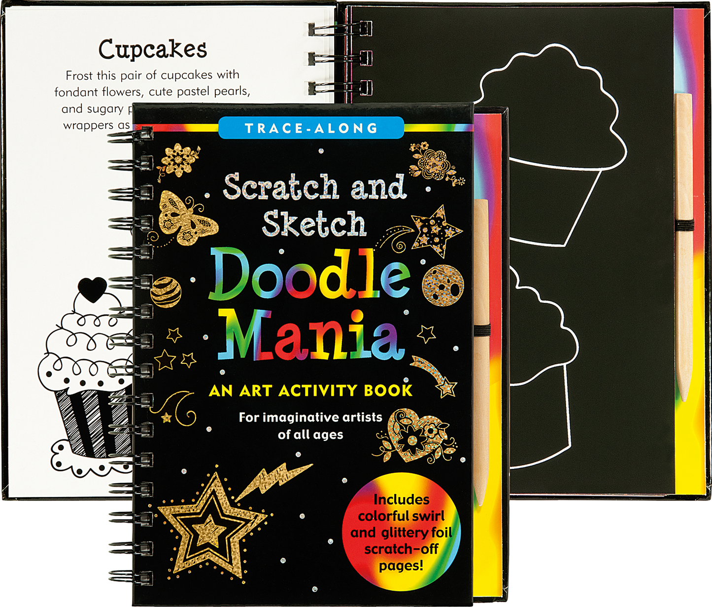 Peter Pauper Press - Doodle Mania Scratch & Sketch™