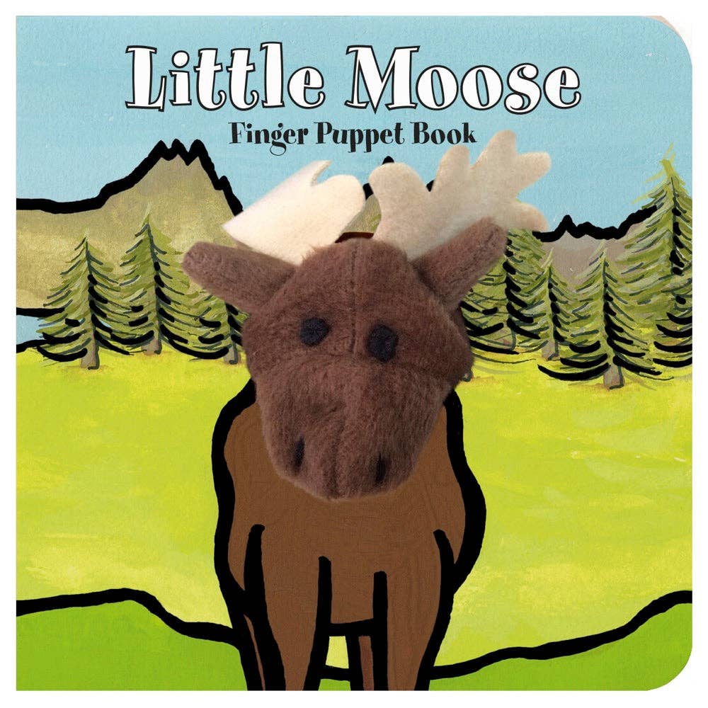 Chronicle Books - Little Moose: Finger Puppet Book