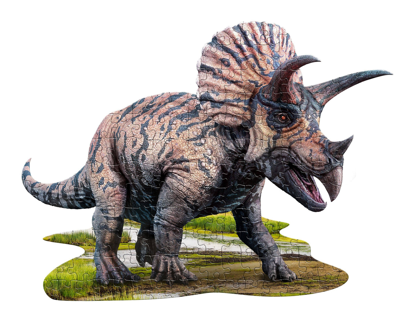 Madd Capp Games & Puzzles - I AM Triceratops 100 piece jigsaw puzzle - gift