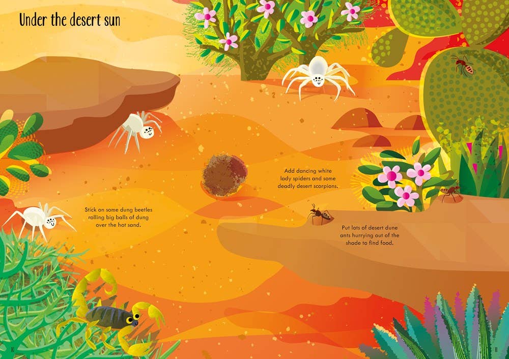 HarperCollins - Little First Stickers Bugs: Sam Smith