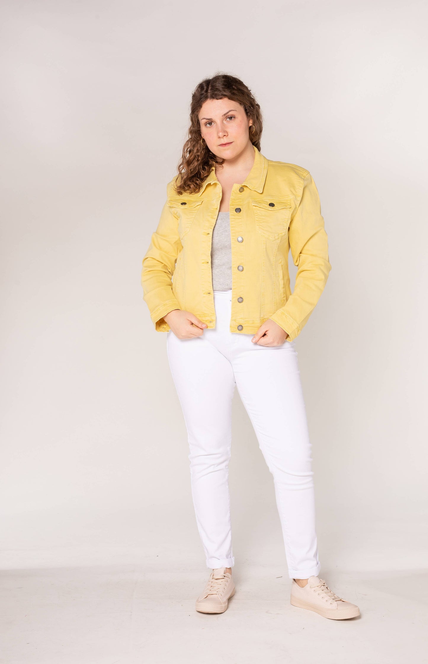 Nina Carter - Color Jacket - Plus size Sage
