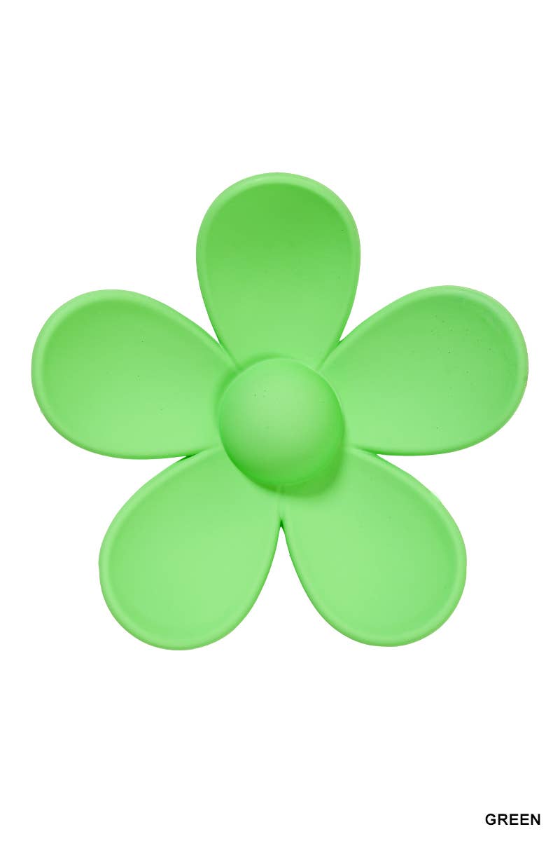 SI-25024 FLOWER HAIR CLAW CLIP