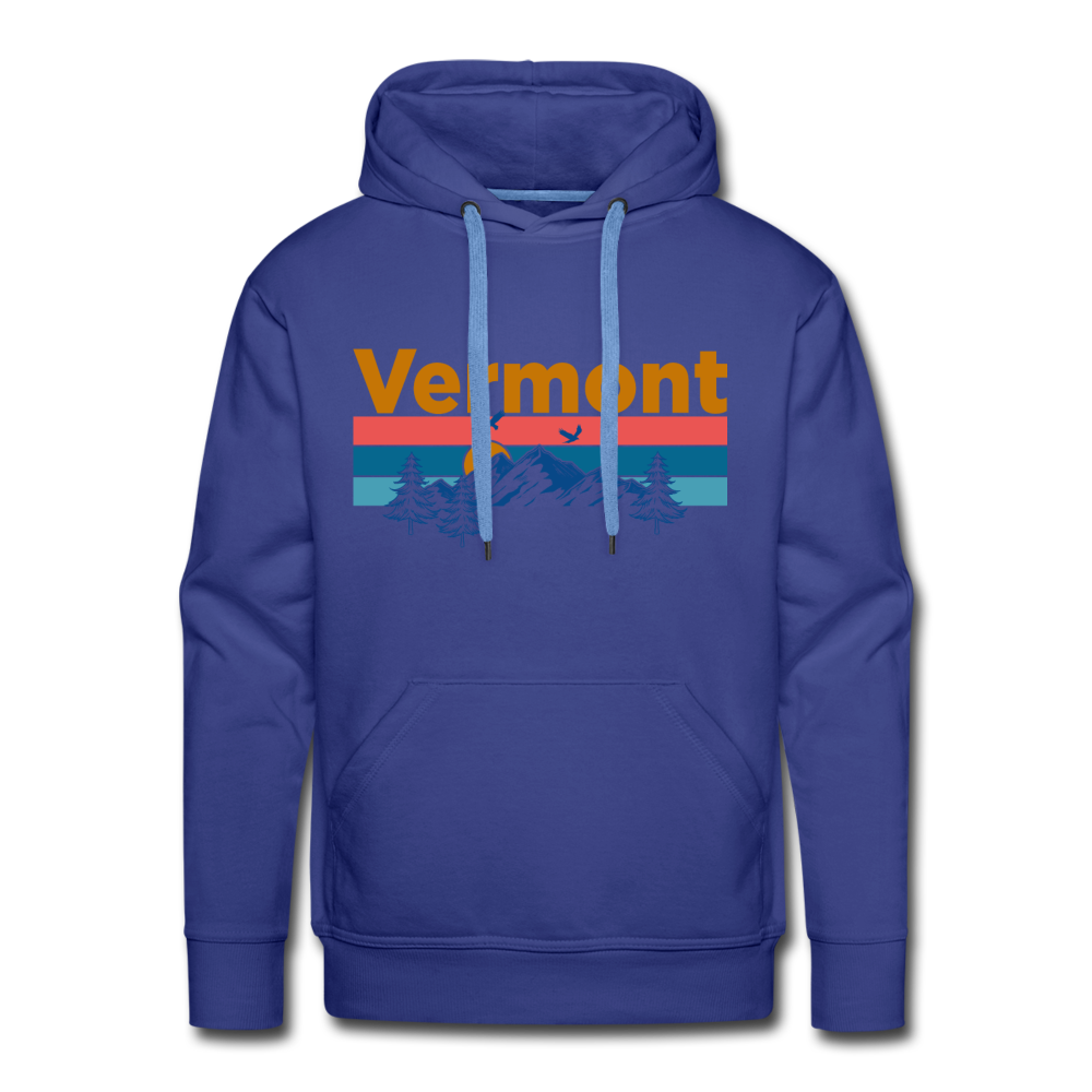 Hey Mountains - Premium Vermont Hoodie - Vermont Sweatshirt