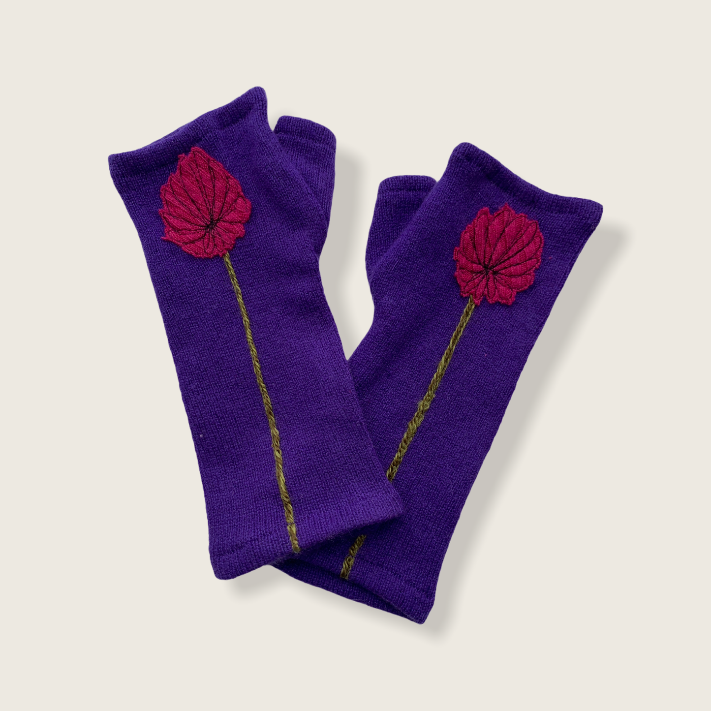 Sardine Clothing Co. - Fingerless Cashmere Gloves-Mum