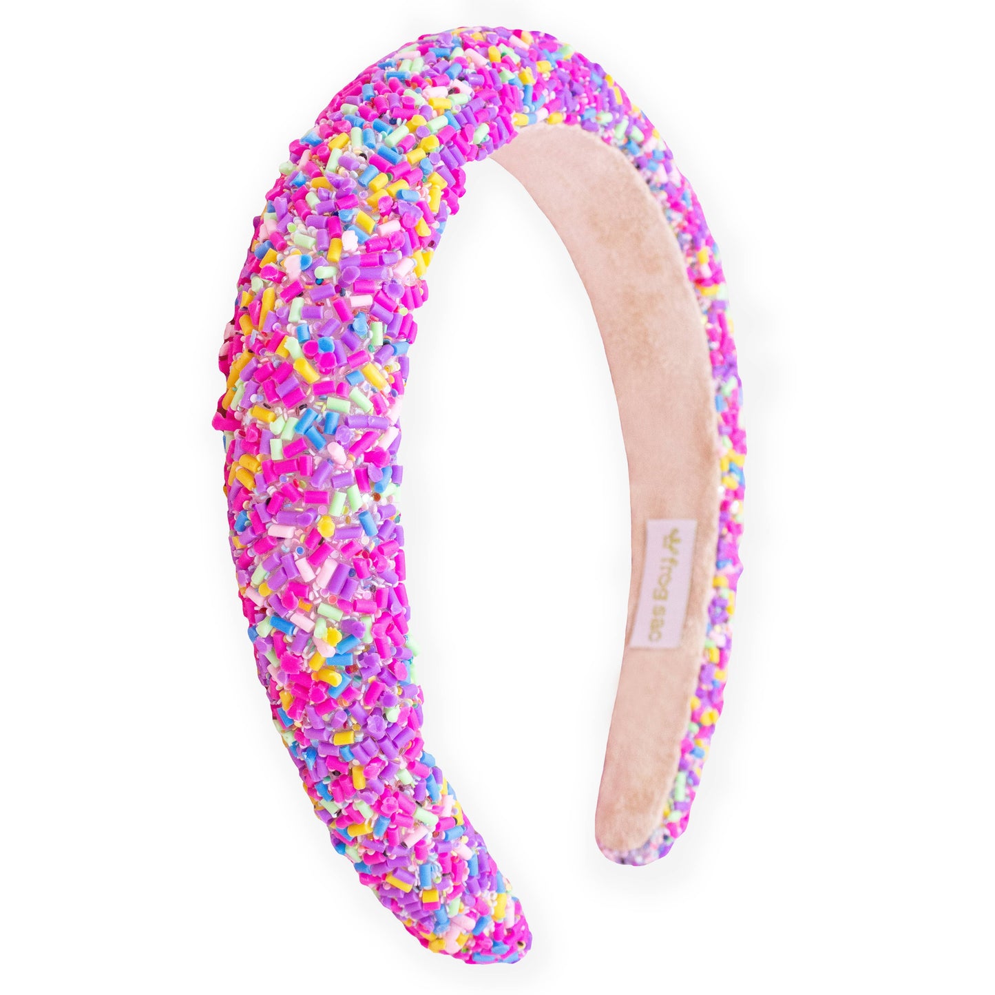 Frog Sac - Padded Sprinkles Headband