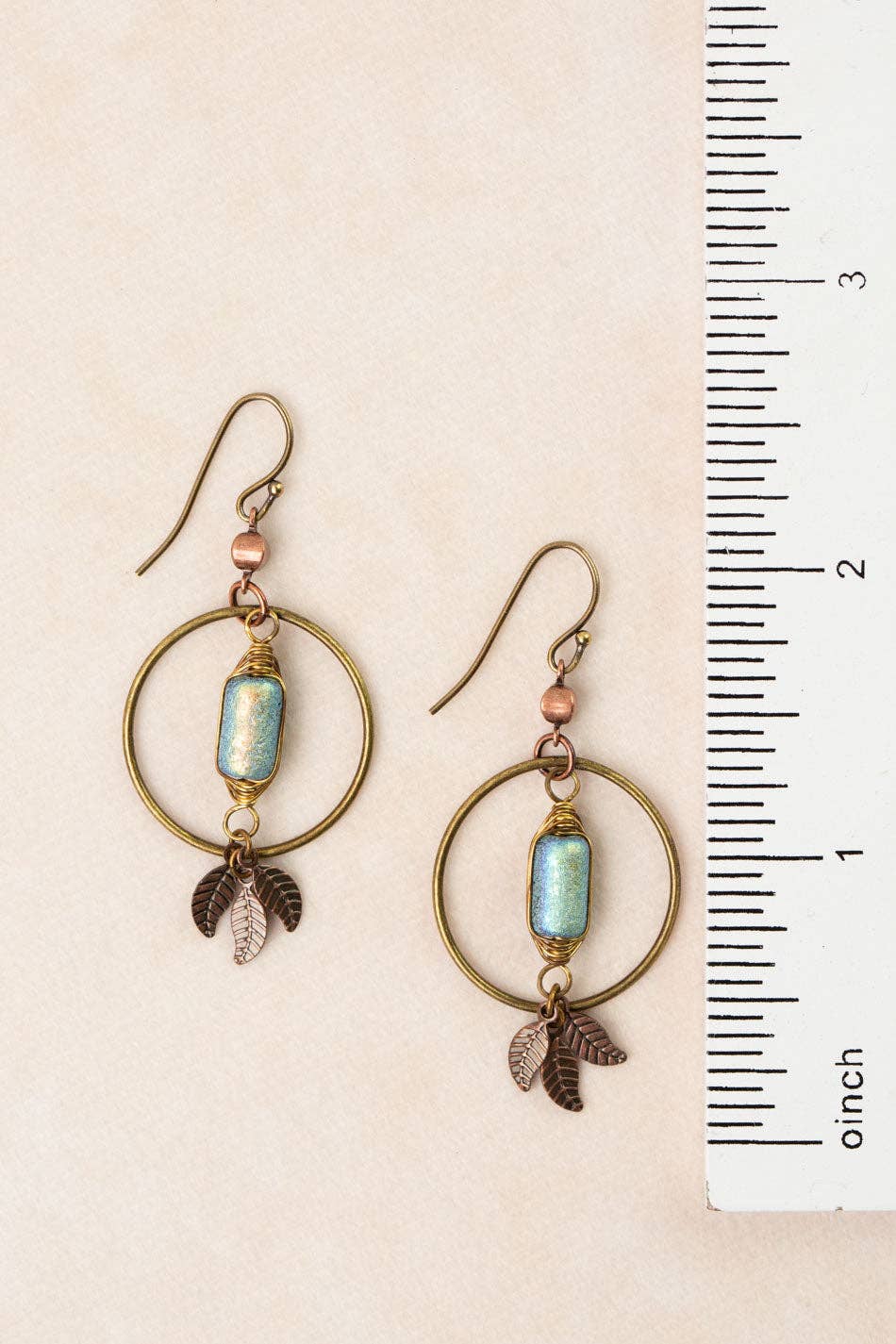 Anne Vaughan Designs Jewelry - Storyteller Czech Glass Statement Earrings