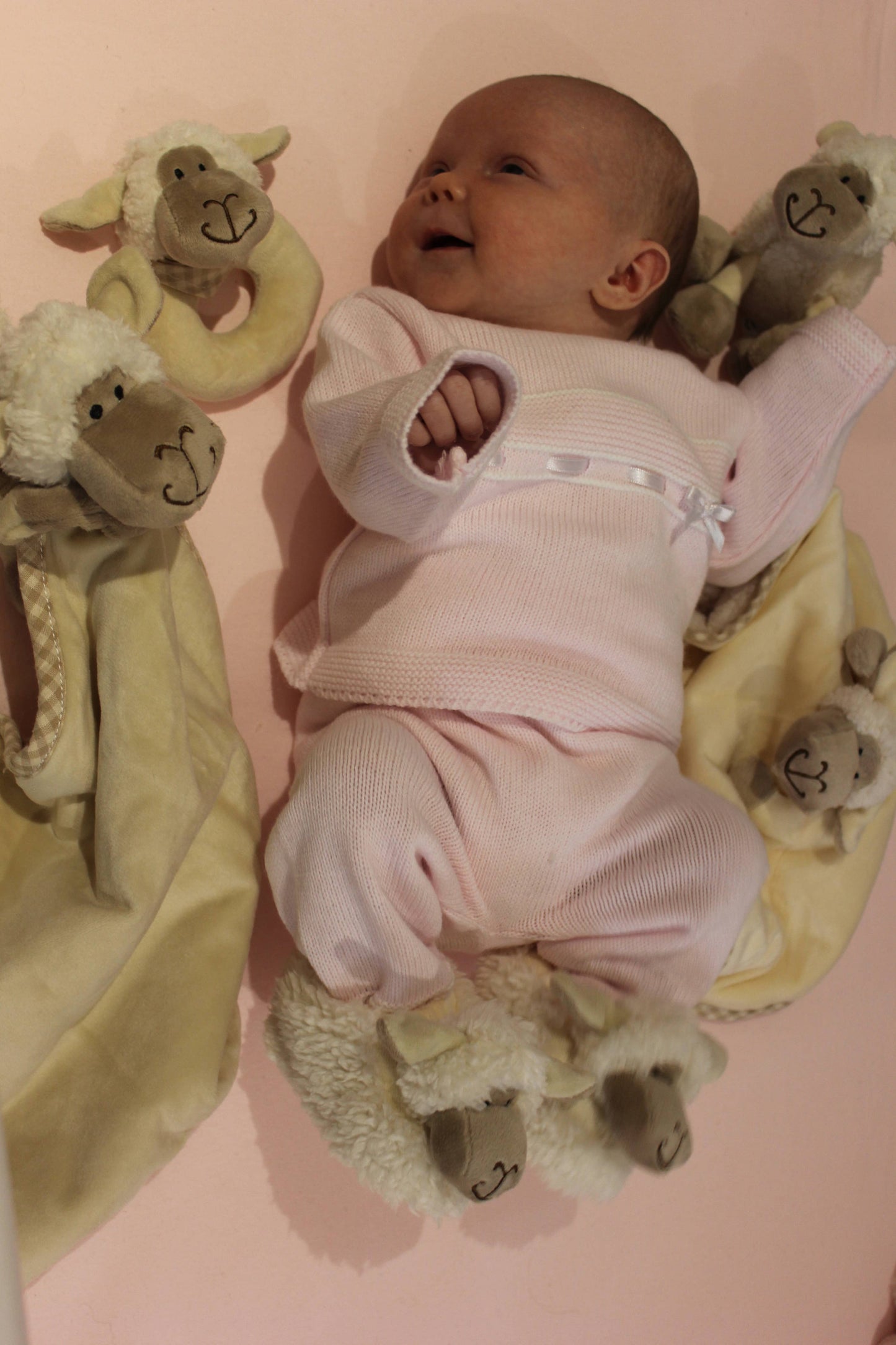 Jomanda Soft Toys & Accessories - Sheep Soft Plush Baby Slippers House Shoes, 0-6 months