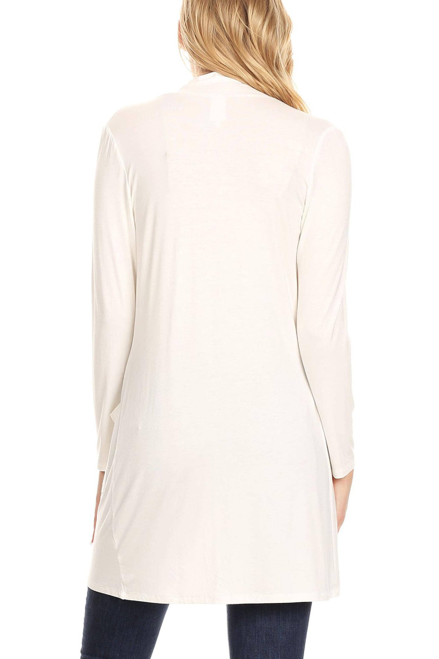 Women's Casual Solid Long Sleeve Open Cardigan