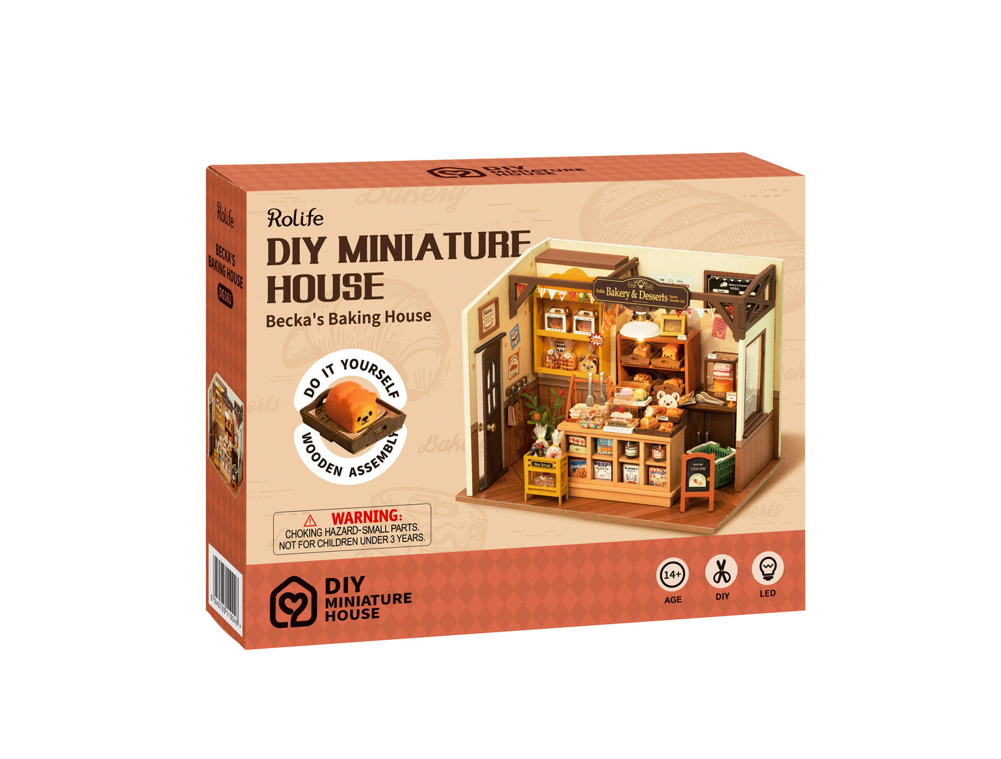 Hands Craft - DIY Miniature House Kit: Becka's Baking House