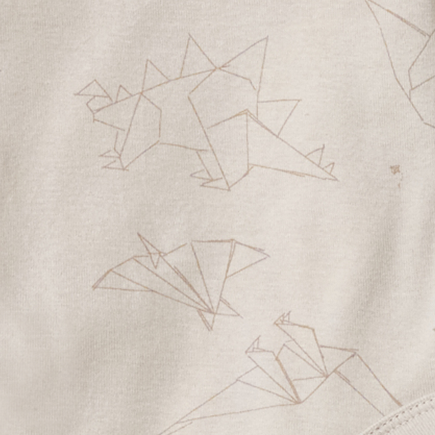 Burt's Bees Baby - Origami Dinos Baby Boy Bodysuit & Jumpsuit Set