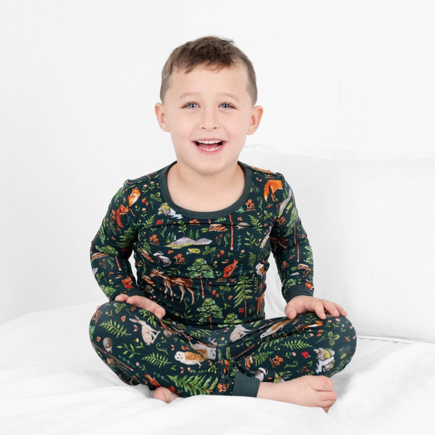 Jammie Session formerly Big Dreams Little Jammies - Wood You Be My Friend Long Sleeve PJ's