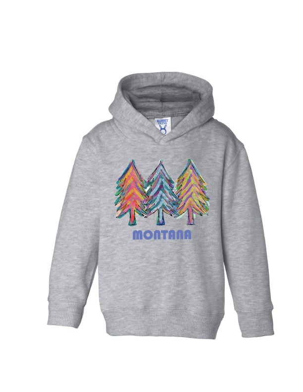 MT Brand Apparel - Triple Trees - Custom - Toddler Hooded Fleece Pullover