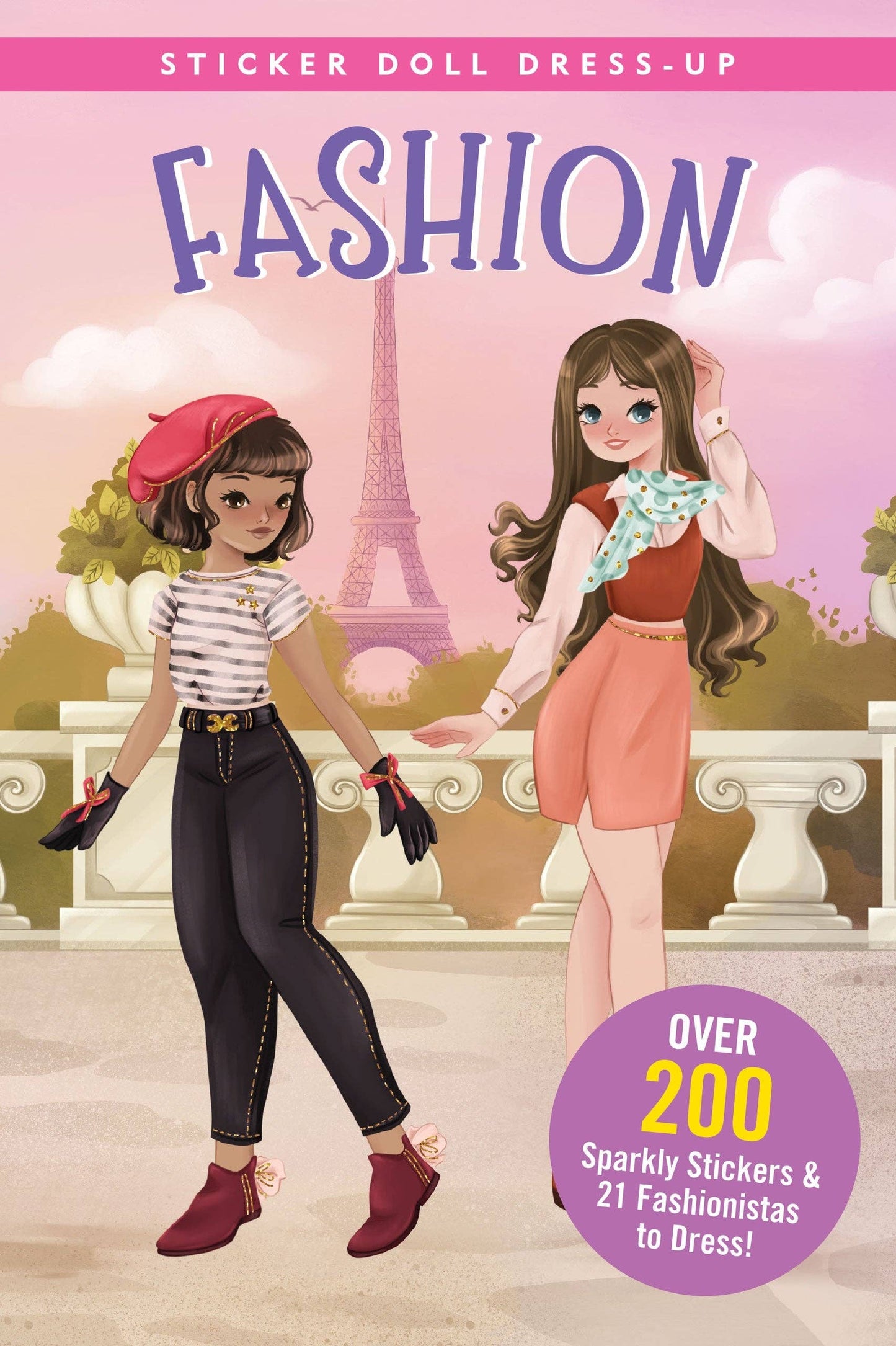 Peter Pauper Press - Fashion Sticker Doll Dress-Up Book