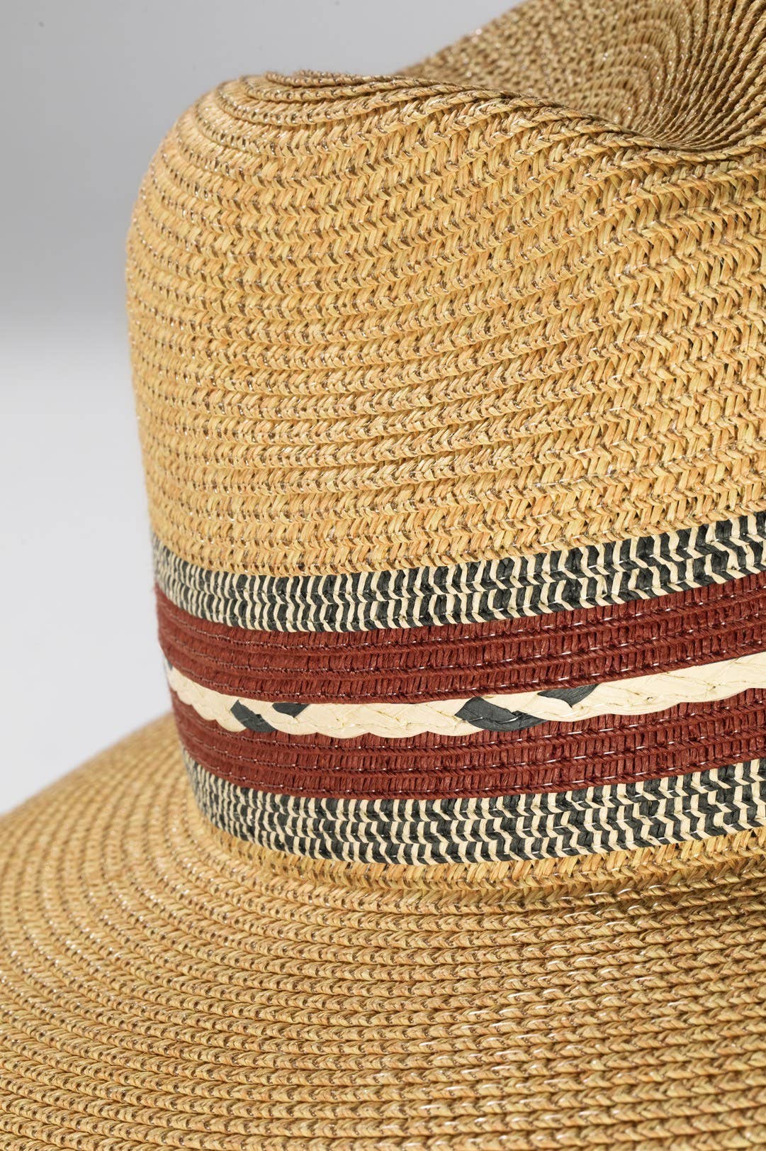 Urbanista Outlet - Braided Trim Panama Hat