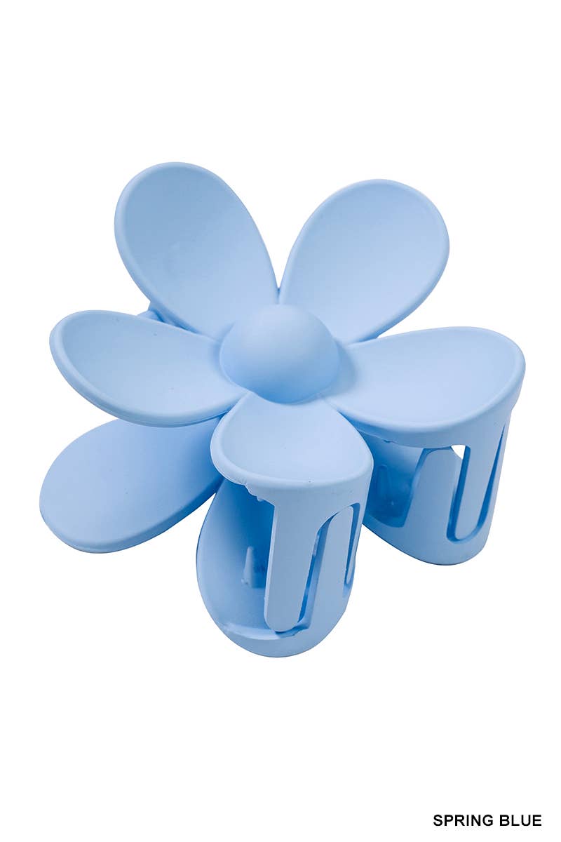 SI-25024 FLOWER HAIR CLAW CLIP