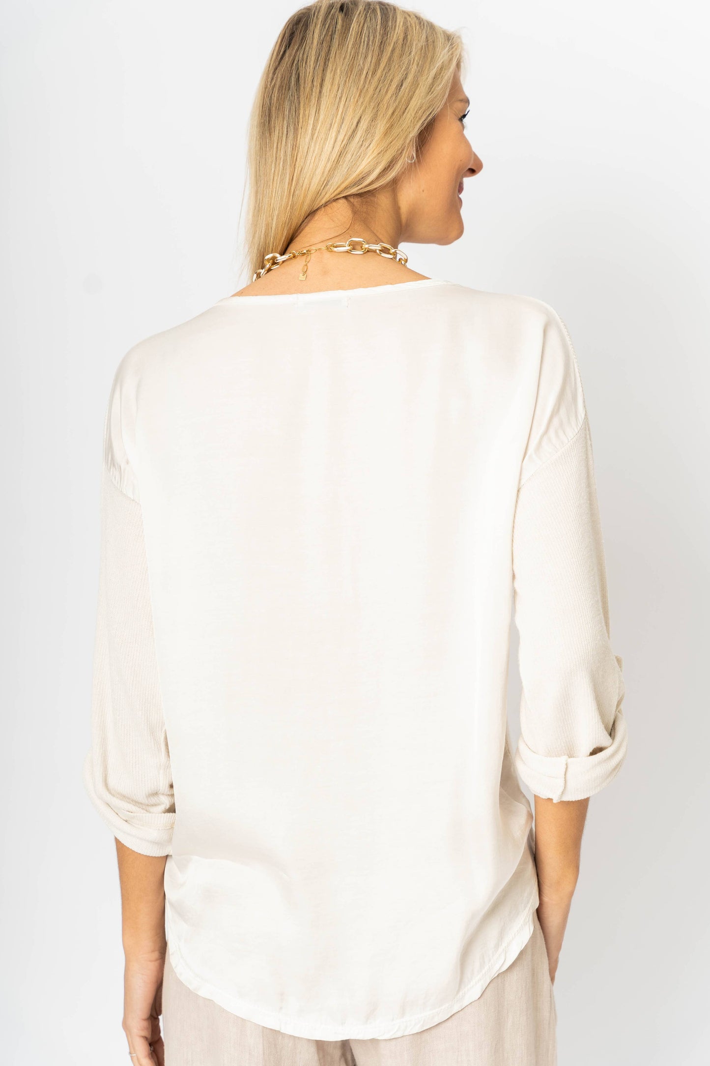Look Mode Usa - Women sweater with rhinestone