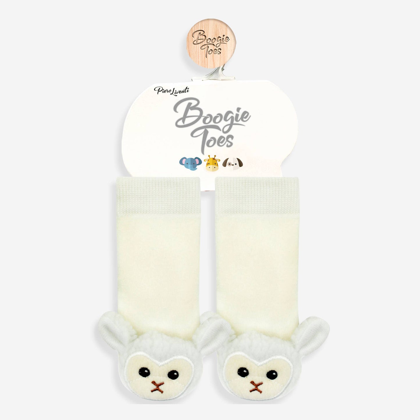 Liventi - Woolly Sheep Lamb Boogie Toes Rattle Socks