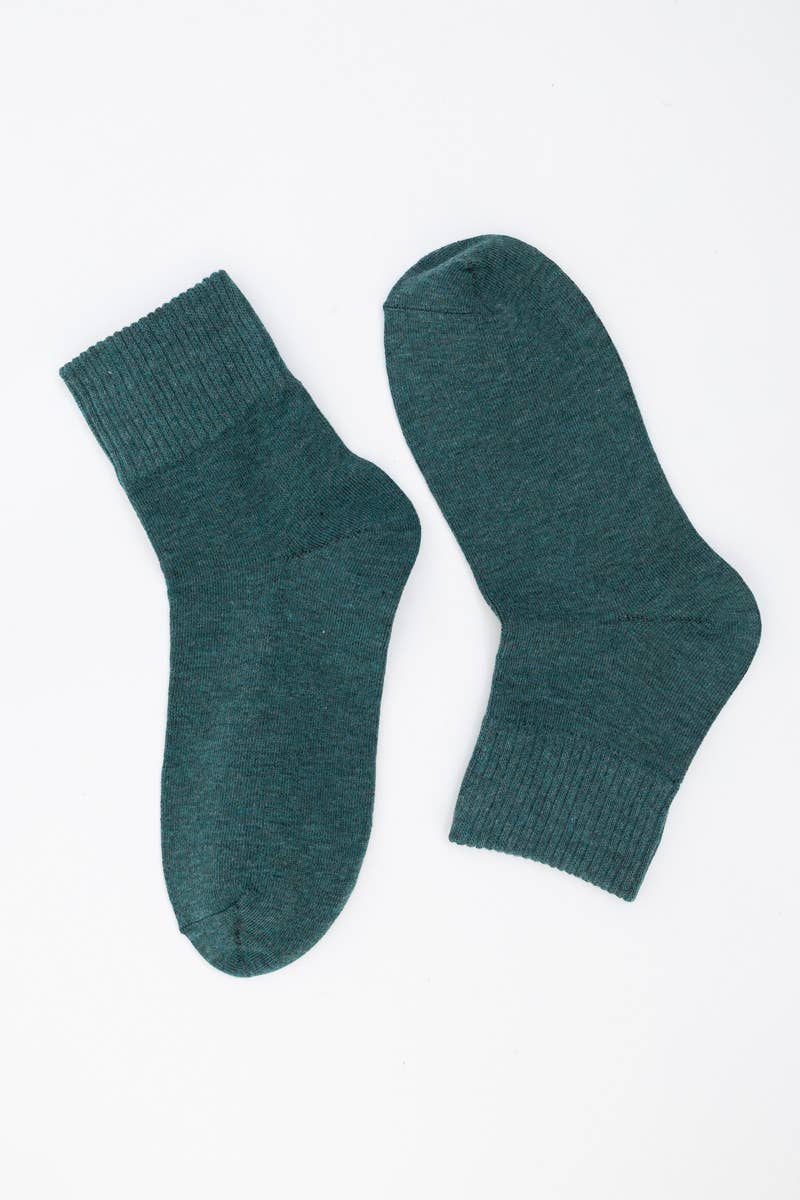 Leto Accessories - Happy Feet Embroidered Socks 🙃 - Fun Vibes