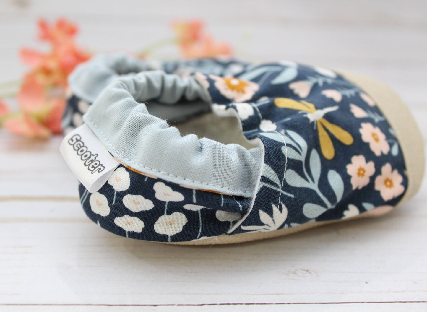 Scooter Booties - Dragonfly Lake Baby Shoes