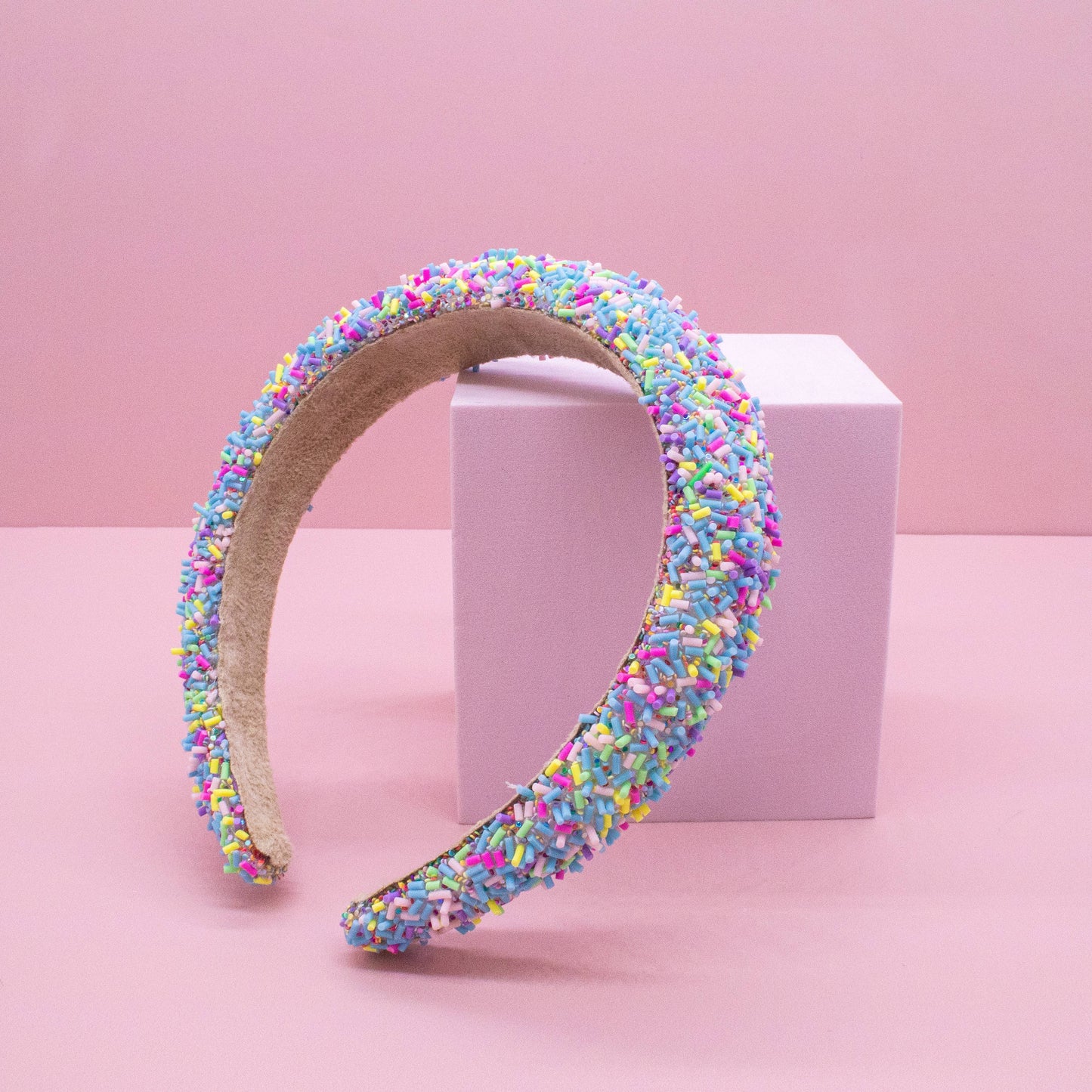 Frog Sac - Padded Sprinkles Headband