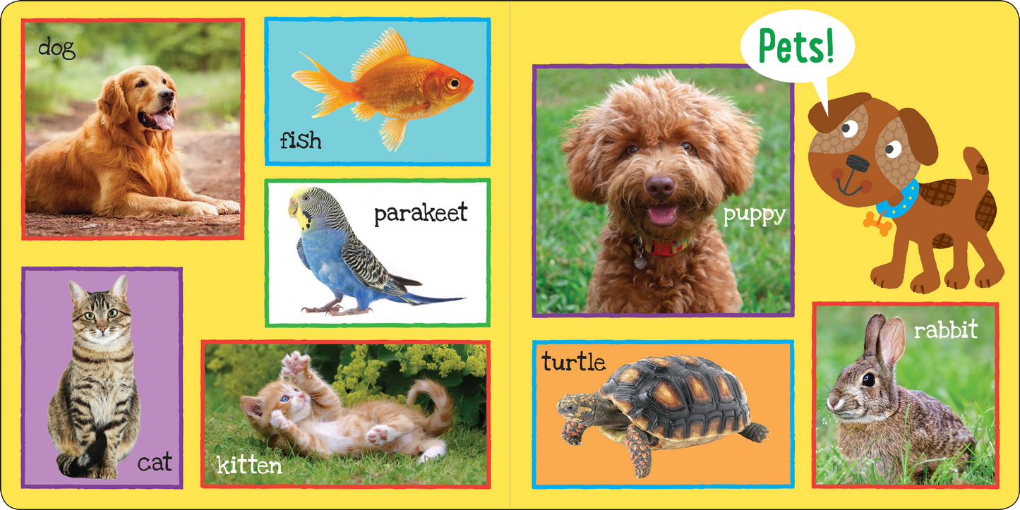 Peter Pauper Press - I'm Learning My First 101 Words! Board Book