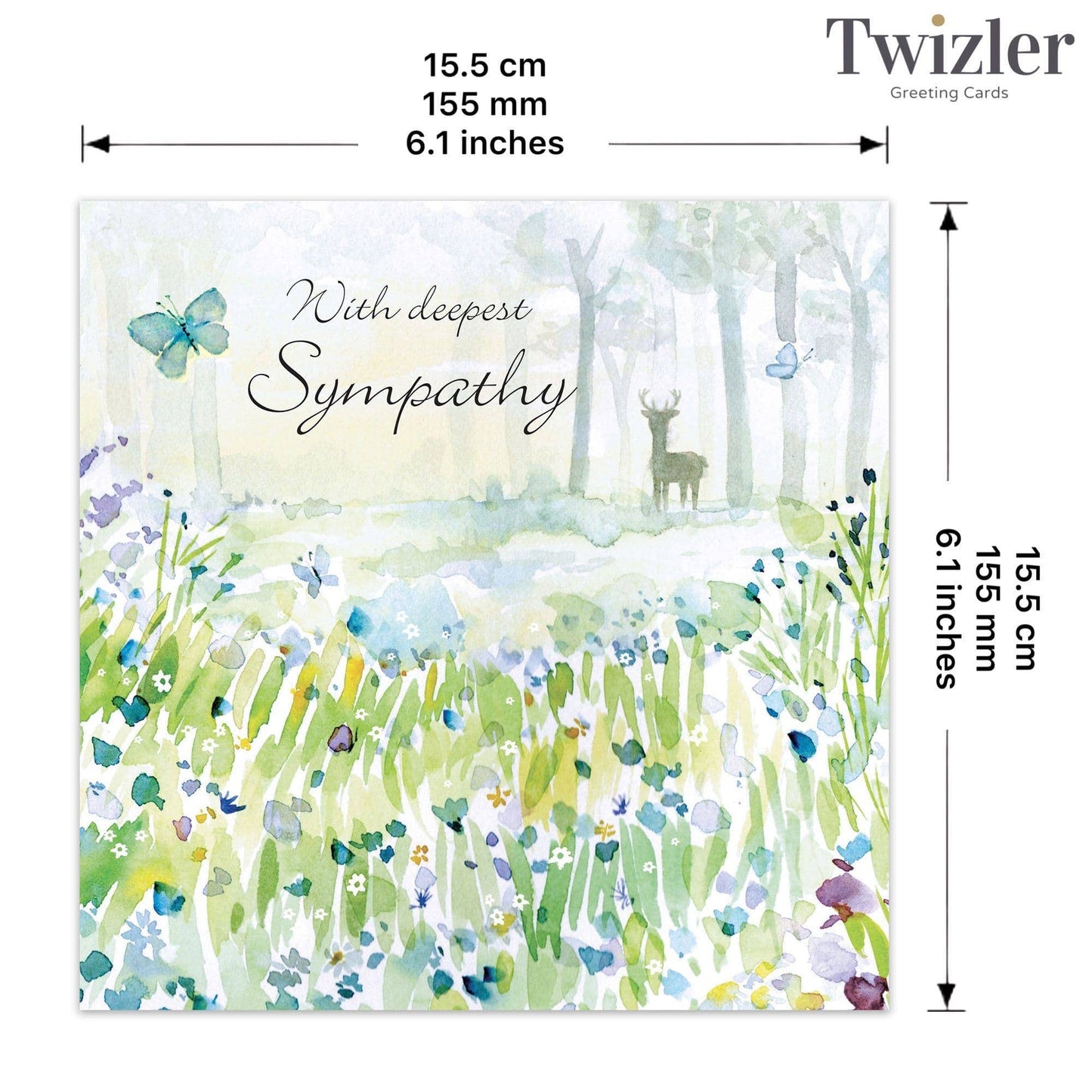 Twizler Ltd - With Sympathy Card
