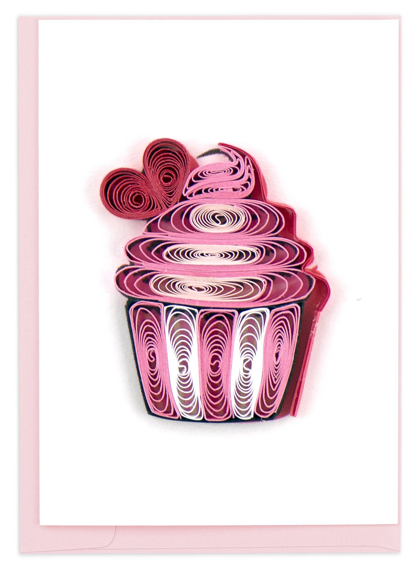 Quilling Card - Cupcake Gift Enclosure Mini Card