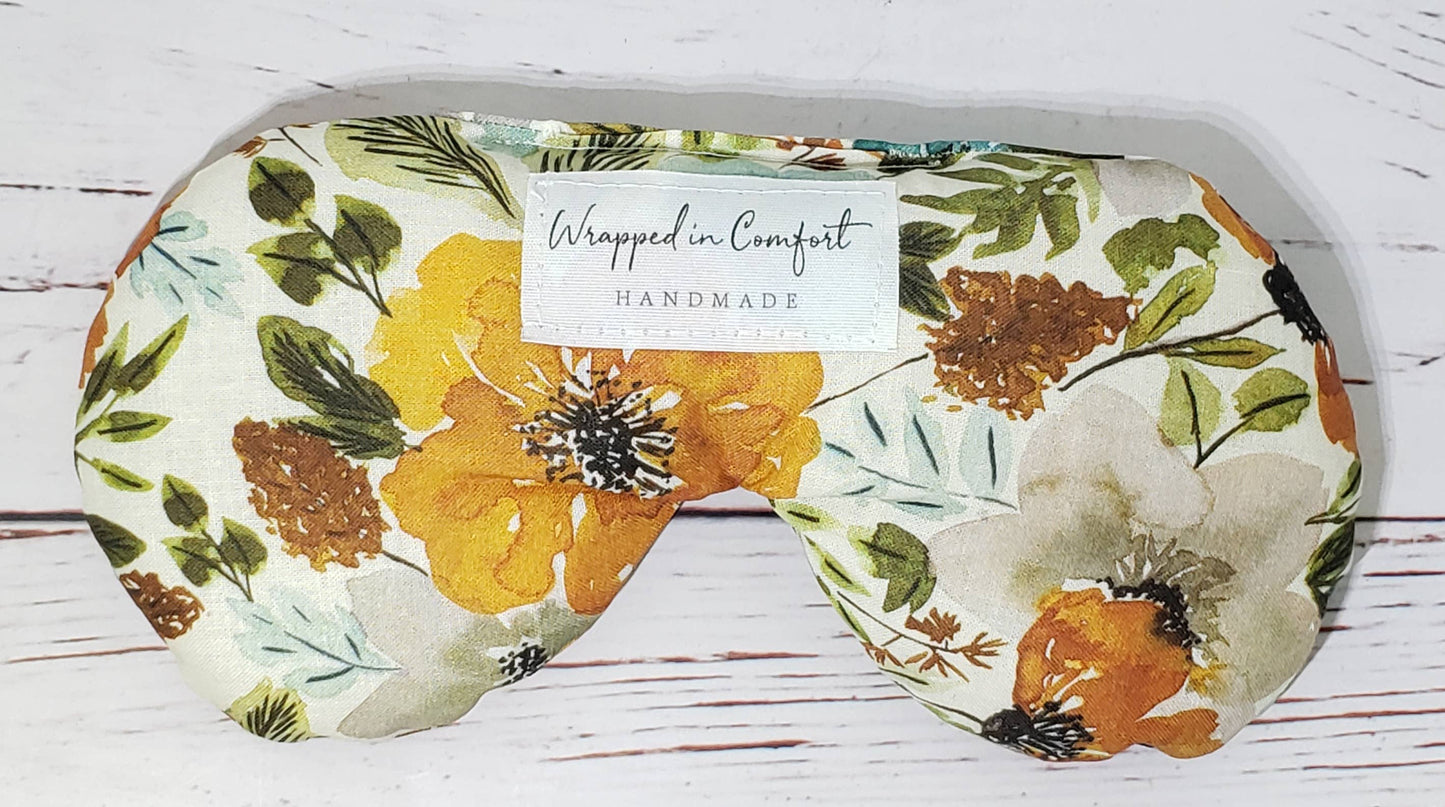 Organic Cotton Eye Pillow: Rice