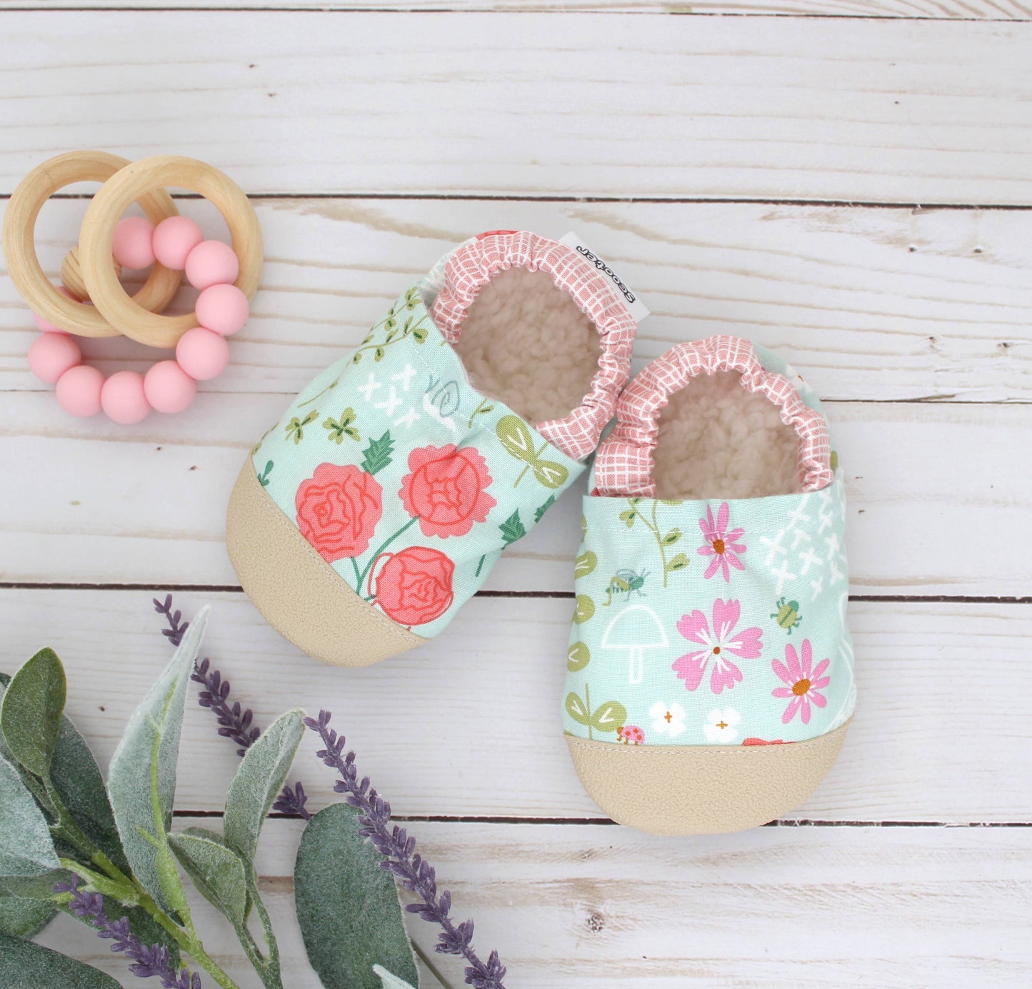 Scooter Booties - Evie's Garden Baby Shoes