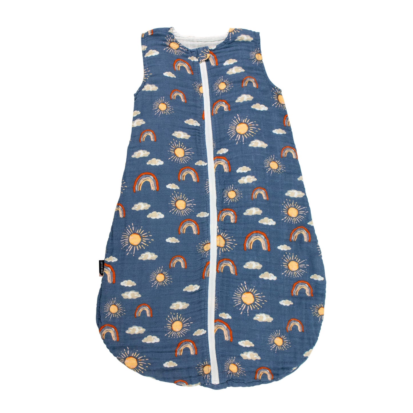 Bebe au Lait - Hello Sunshine Classic Muslin Bedtime Sleeper - 12-24 Months