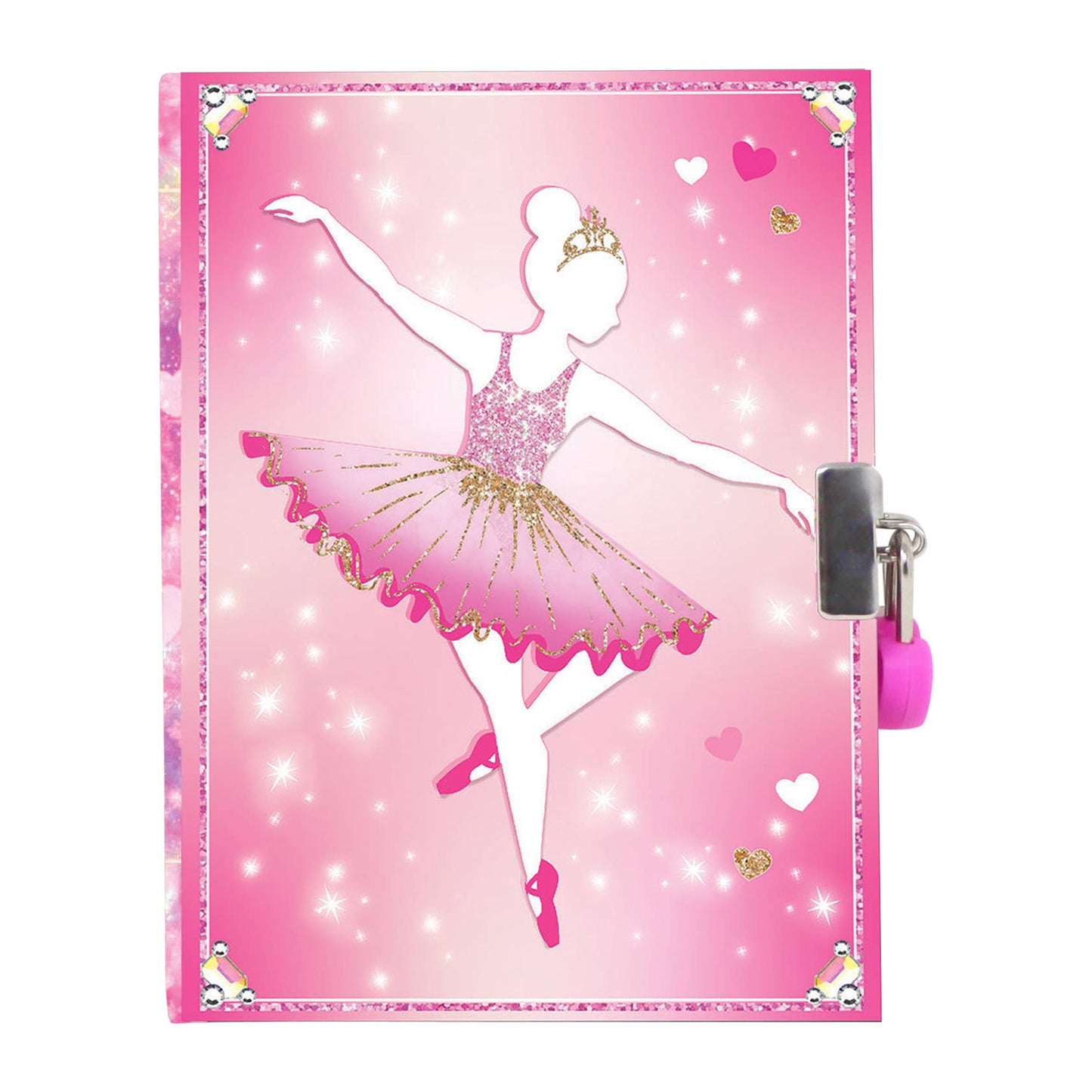Pink Poppy USA - Moonlight Ballet Grape Scented Diary - Pink
