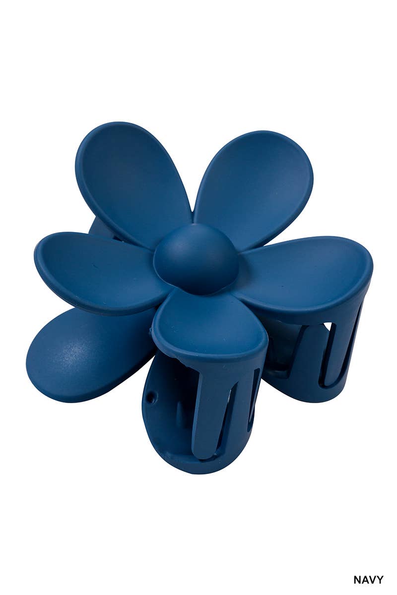 SI-25024 FLOWER HAIR CLAW CLIP