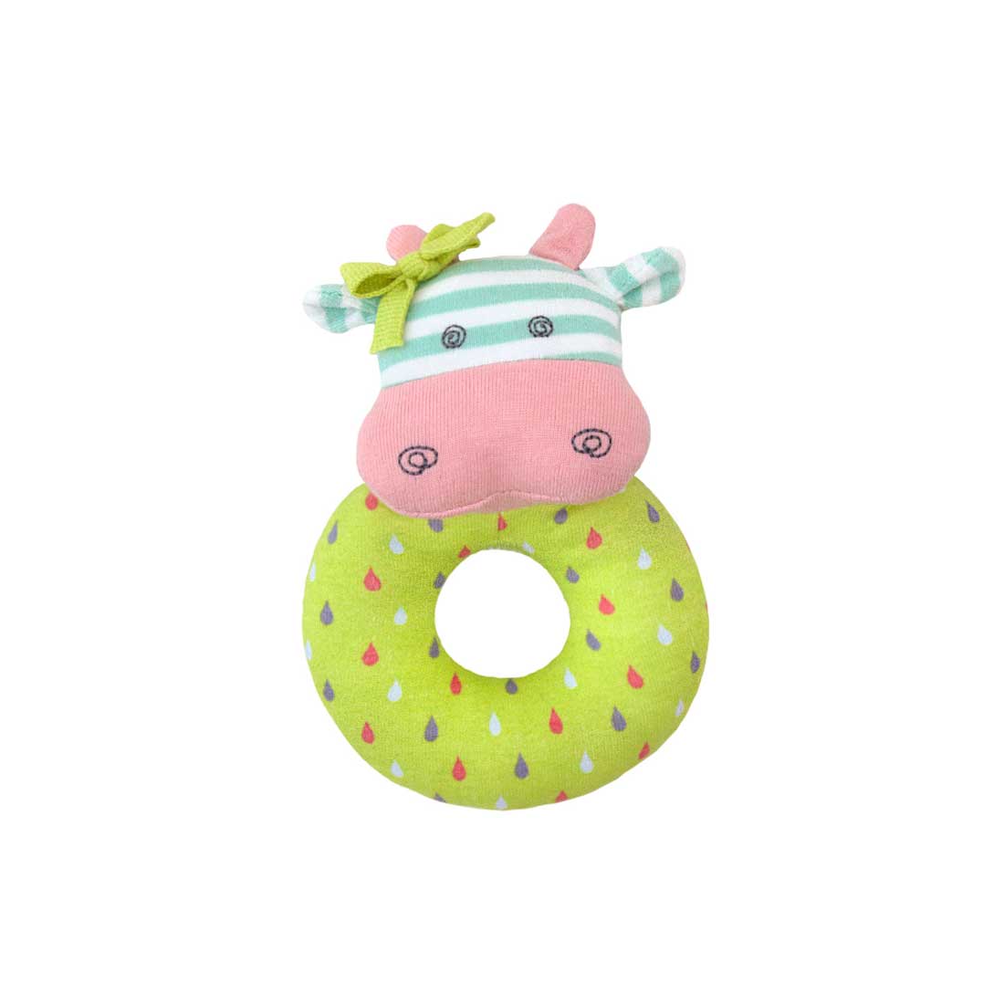 Apple Park - Belle the Cow - Teething Rattle