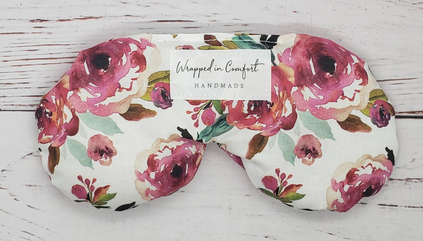 Organic Cotton Eye Pillow: Rice