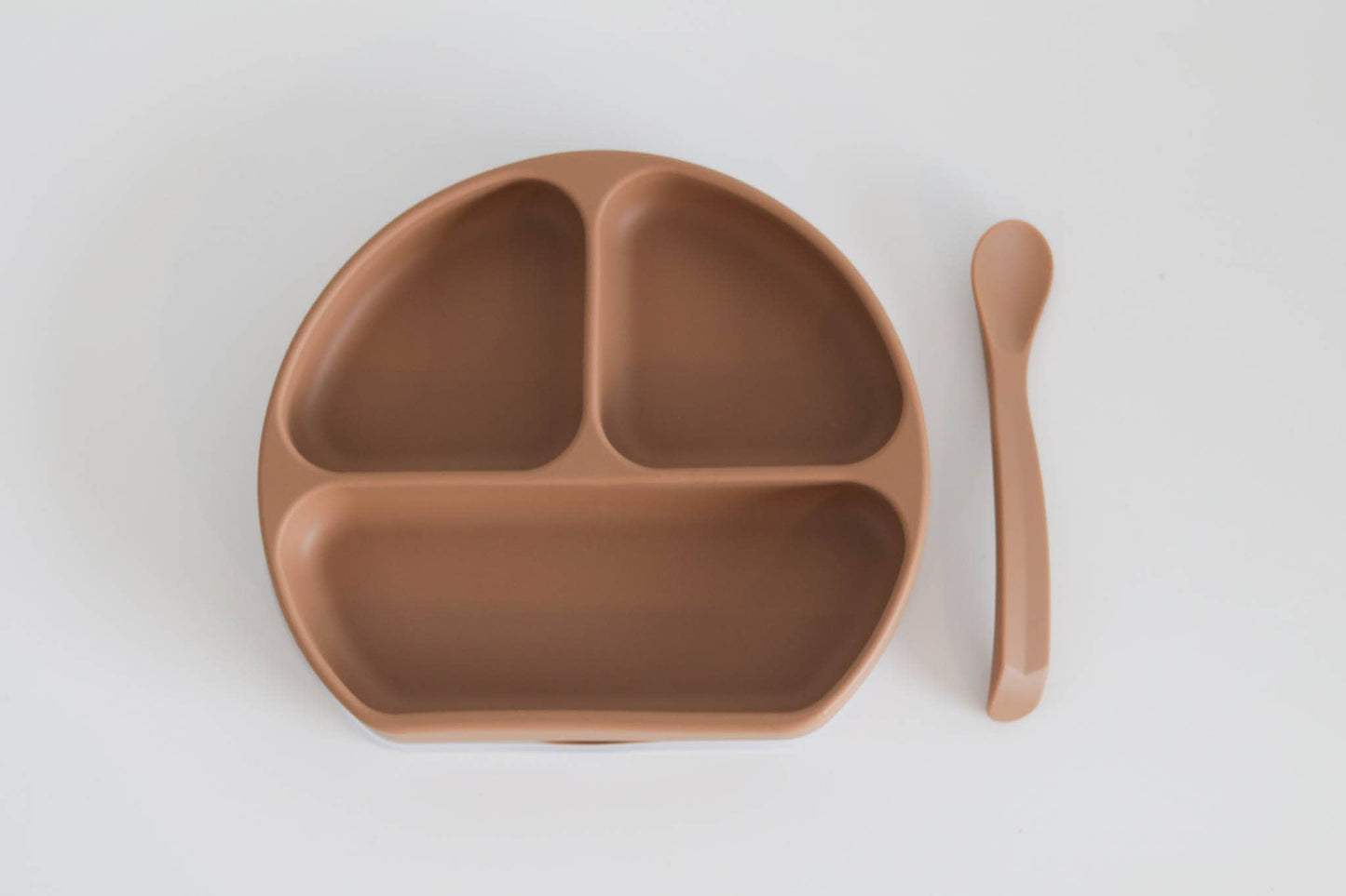 The Saturday Baby - Silicone Suction Plate With Lid and Spoon