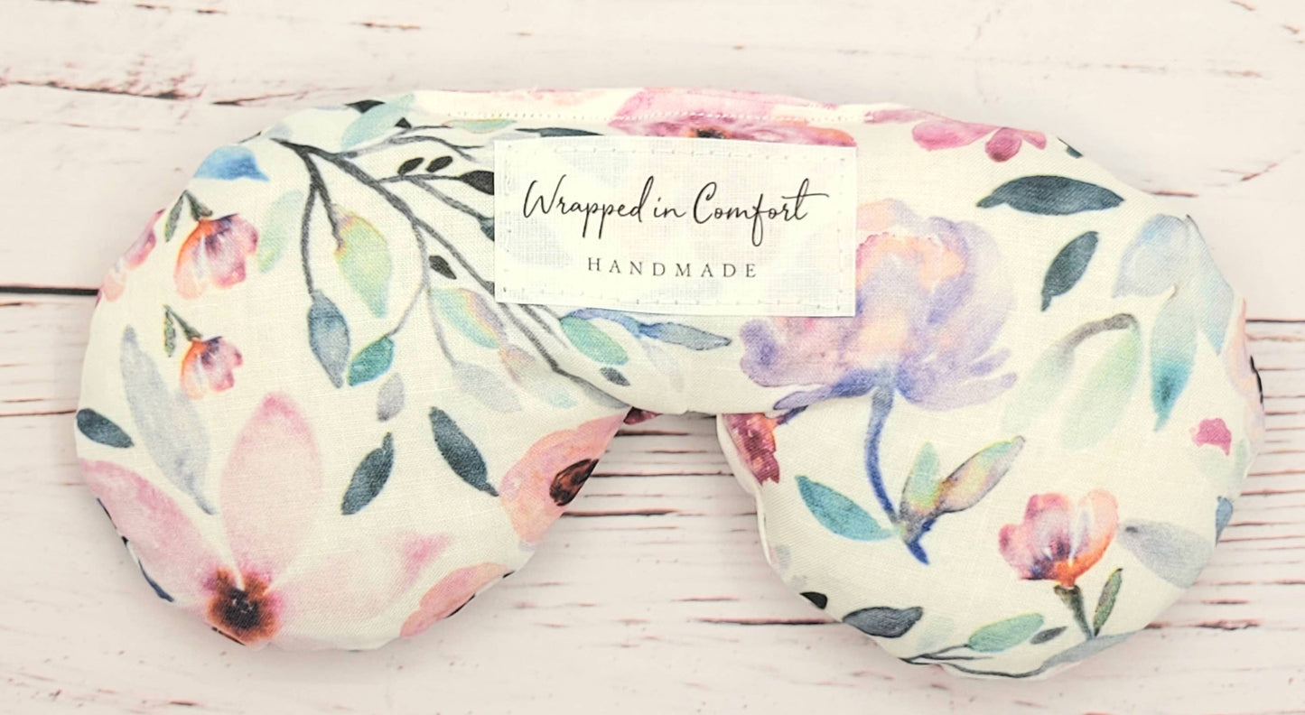 Organic Cotton Eye Pillow: Rice