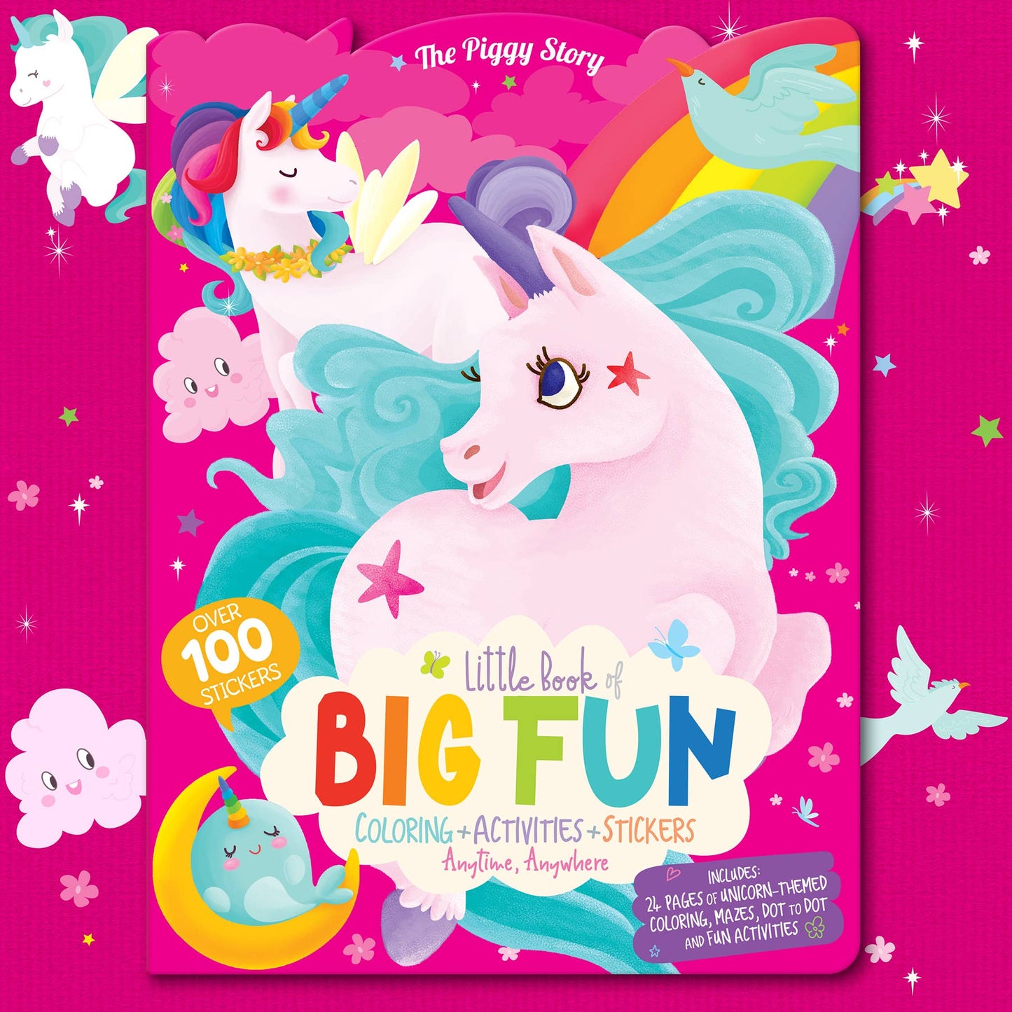 Girl Nation - Little Book of Big Fun Activity Book | Unicorn Land